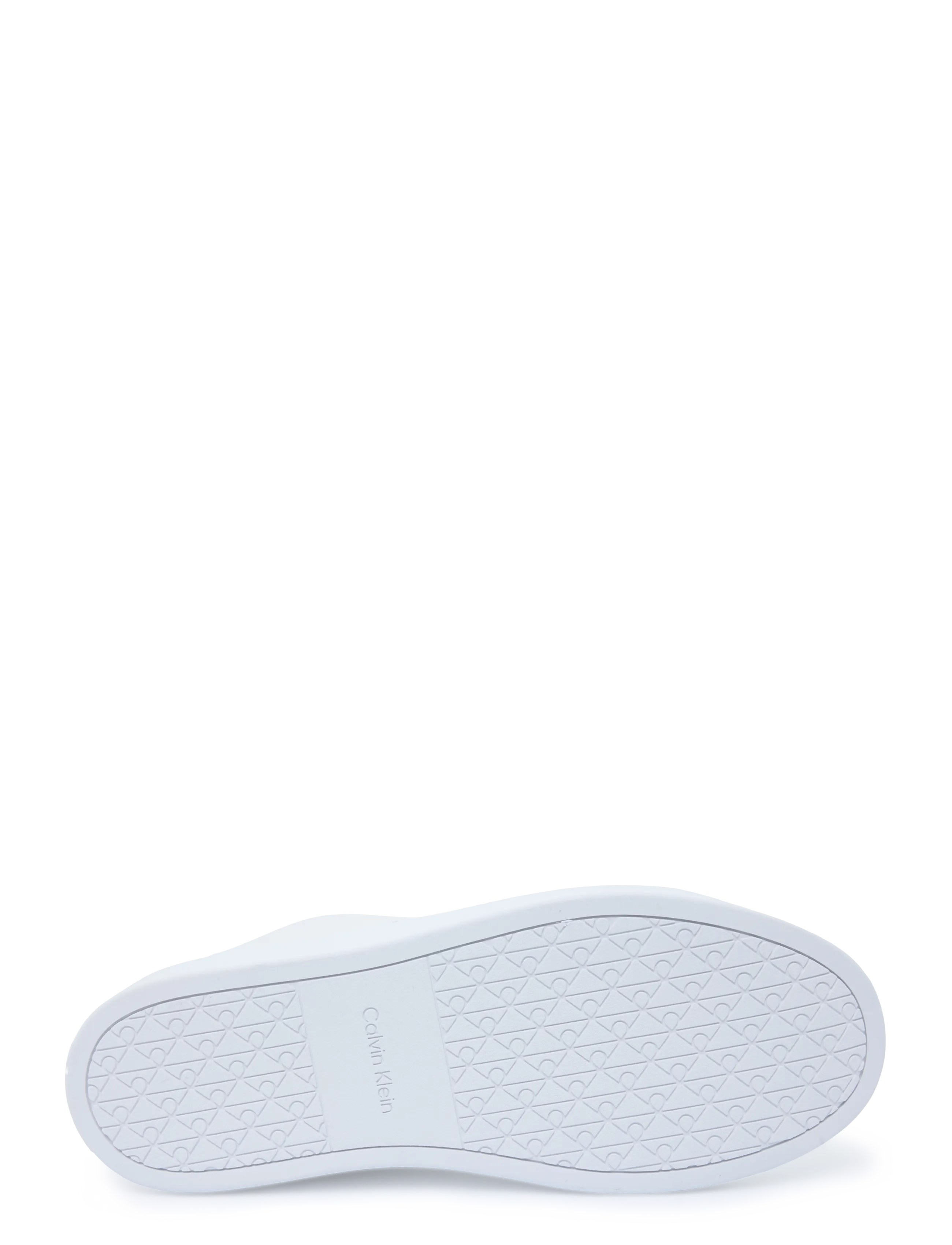 Calvin Klein - CLASSIC CUPSOLE LACEUP LTH - tossud - bright white olive dark night - 4