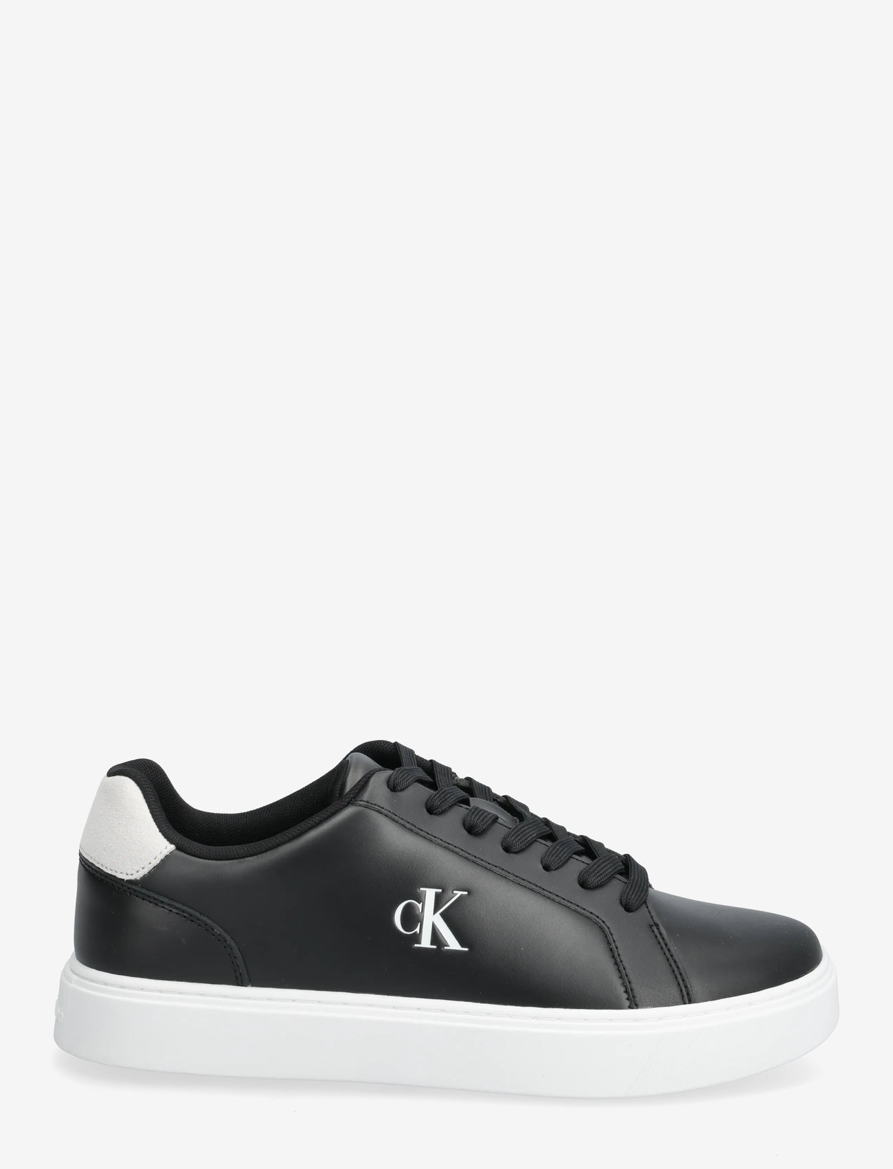 Calvin Klein - CLASSIC CUPSOLE LACEUP LTH - sneakers - black bright white - 1