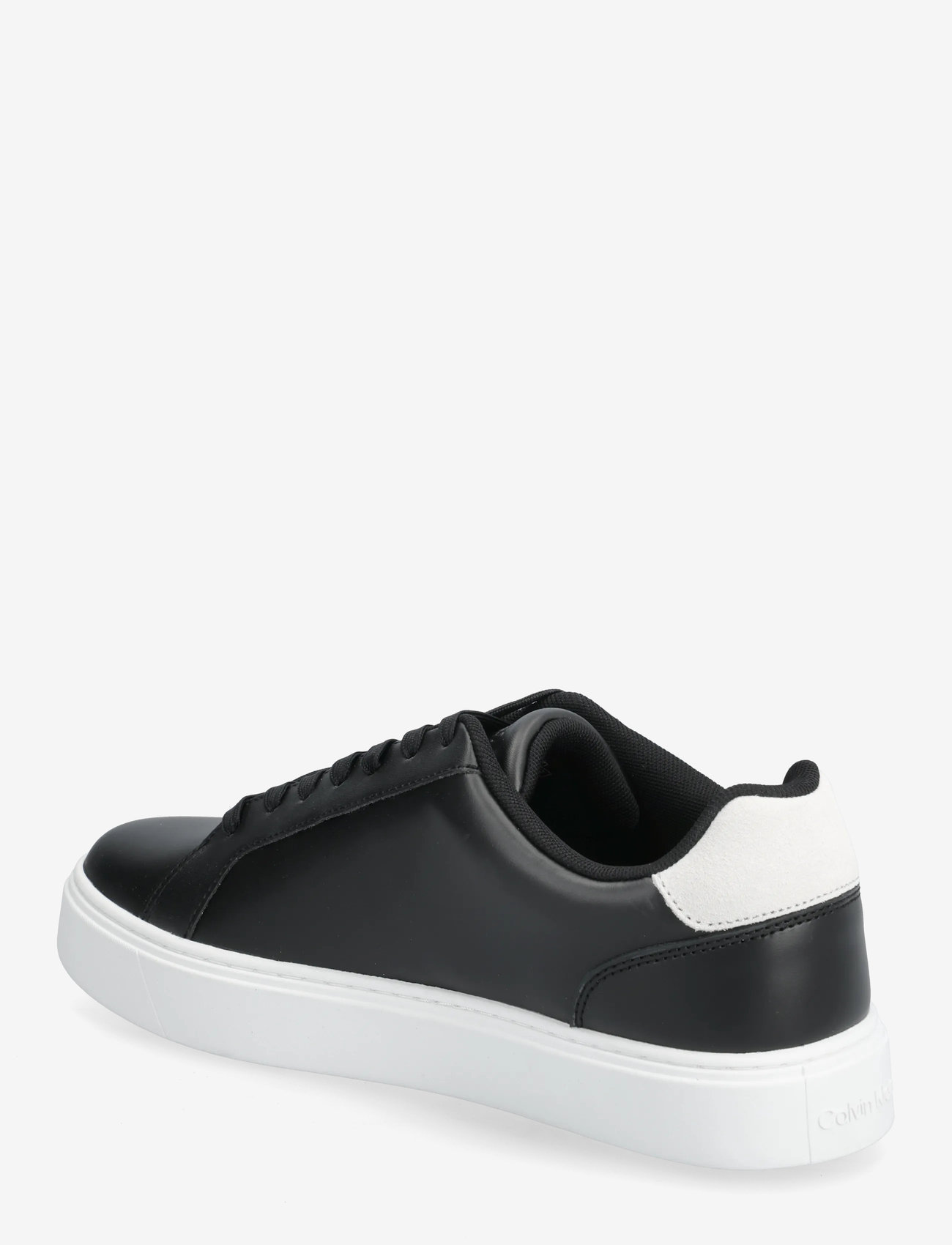 Calvin Klein - CLASSIC CUPSOLE LACEUP LTH - sneakers - black bright white - 2