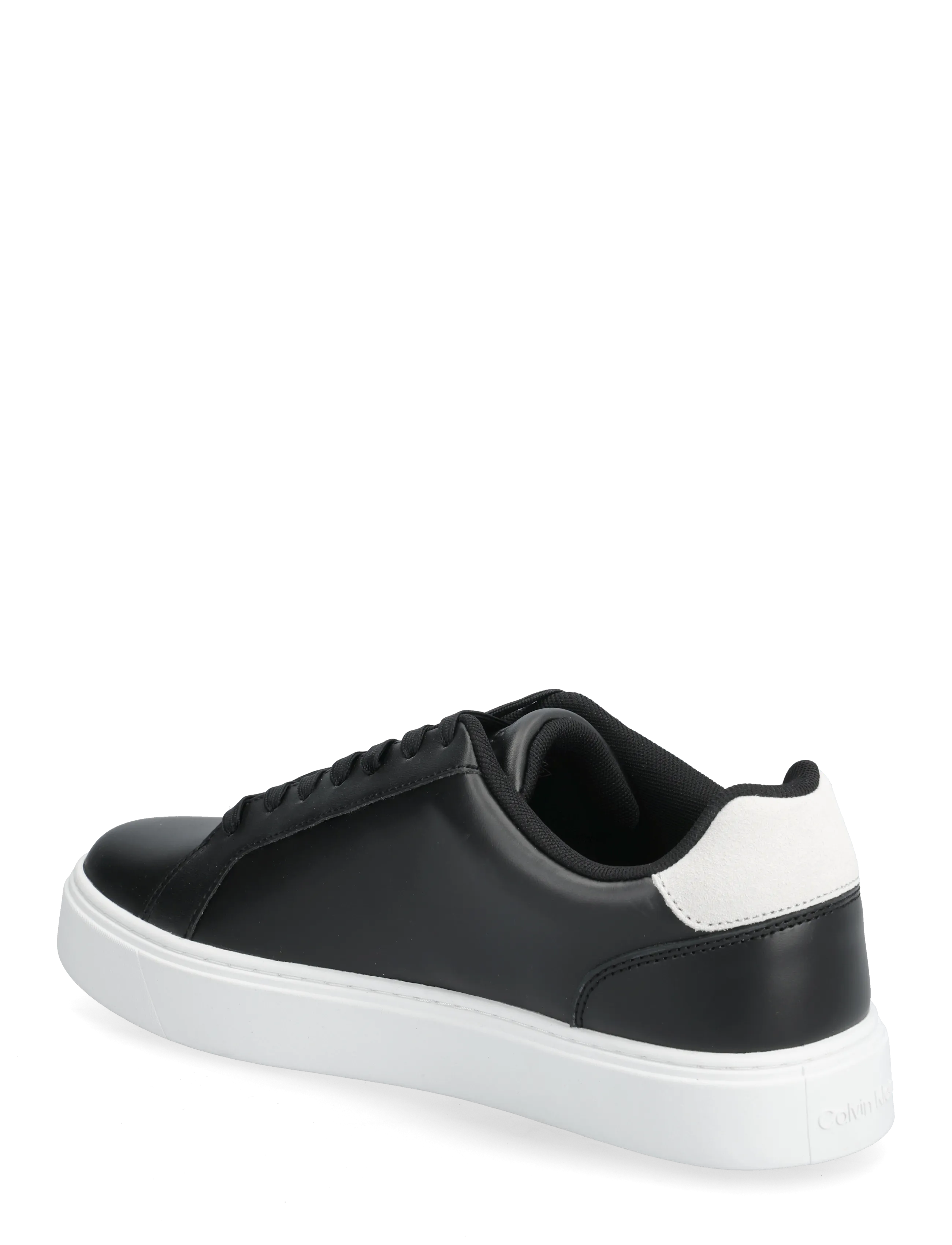 Calvin Klein - CLASSIC CUPSOLE LACEUP LTH - sneakers - black bright white - 2