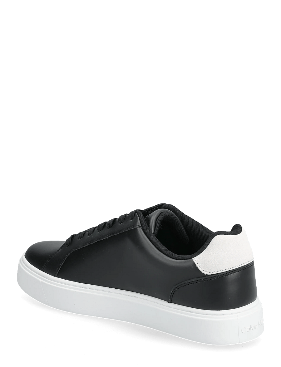Calvin Klein - CLASSIC CUPSOLE LACEUP LTH - sneakers - black bright white - 2