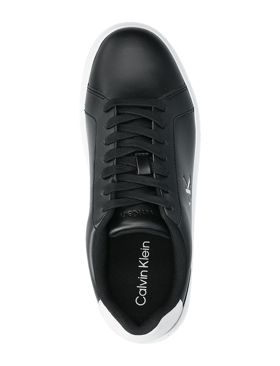 Calvin Klein - CLASSIC CUPSOLE LACEUP LTH - sneakers - black bright white - 3