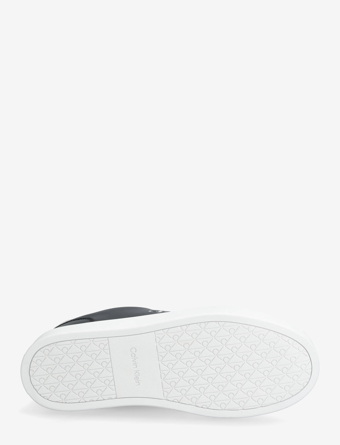 Calvin Klein - CLASSIC CUPSOLE LACEUP LTH - sneakers - black bright white - 4