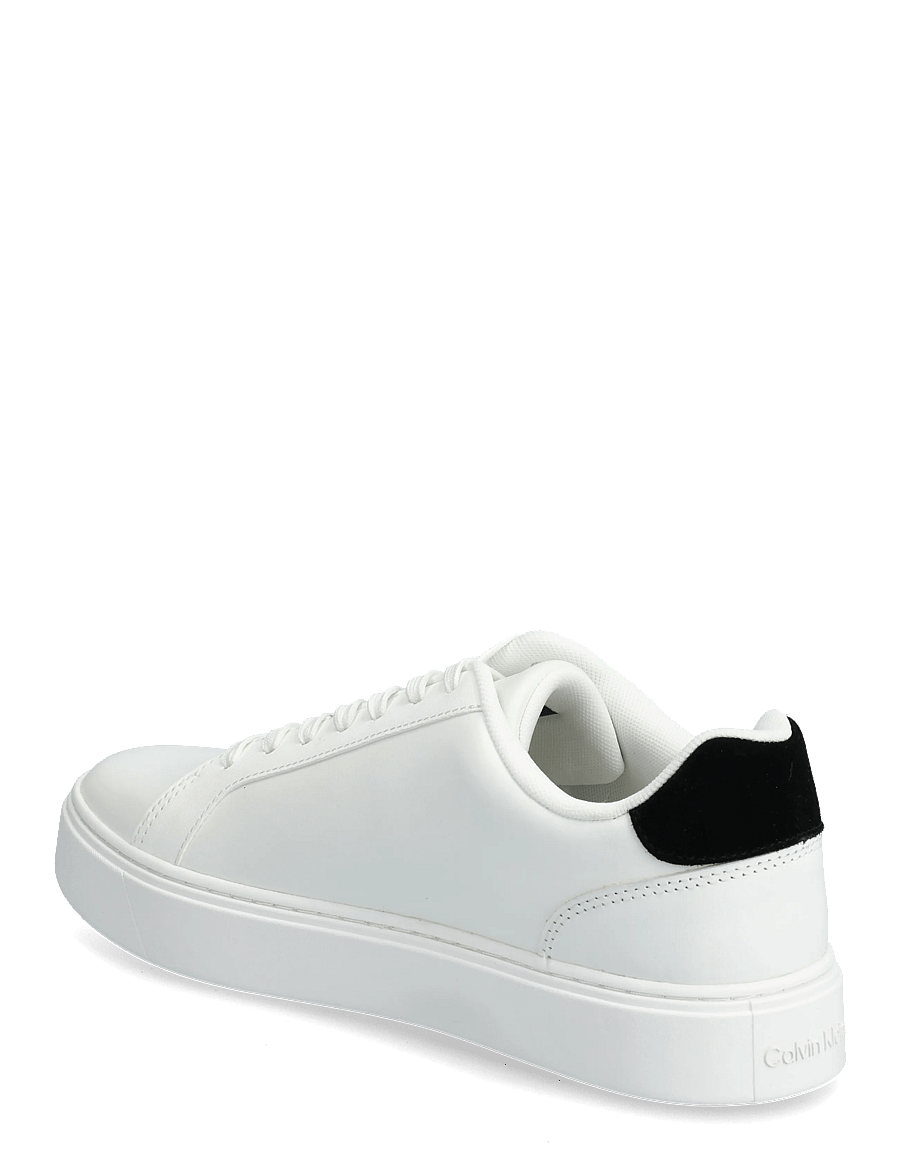 Calvin Klein - CLASSIC CUPSOLE LACEUP LTH - sneakers - bright white black - 2