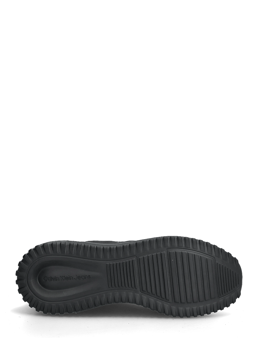 Calvin Klein - EVA RUNNER LACE UP MAT MIX - triple black - 4