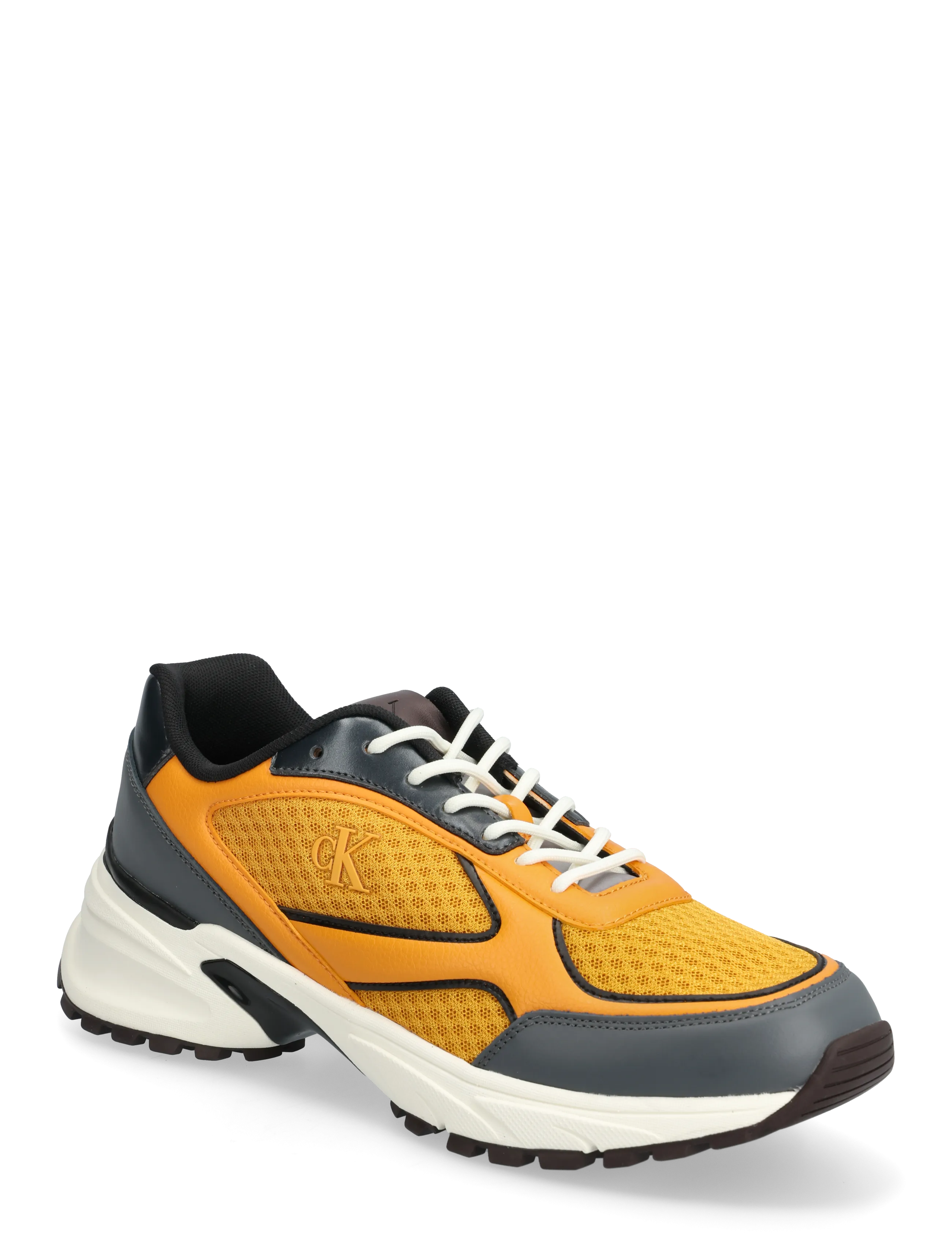 Calvin Klein Hike Runner Laceup Mesh Mix, 41, Sneakers, Orange - Low-top Männerswear