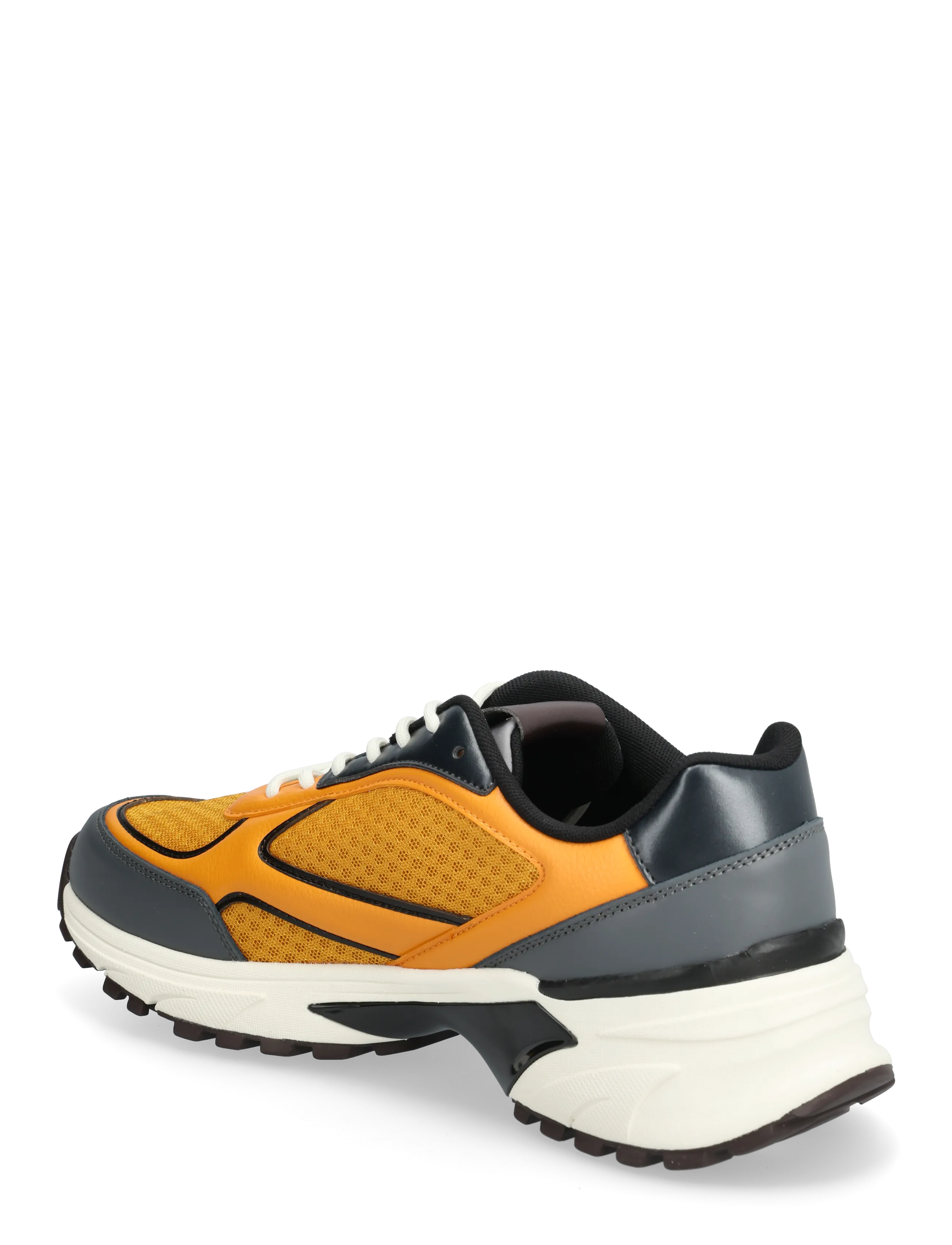 Calvin Klein - HIKE RUNNER LACEUP MESH MIX - madala säärega tossud - granite gray saffron bordeaux - 2