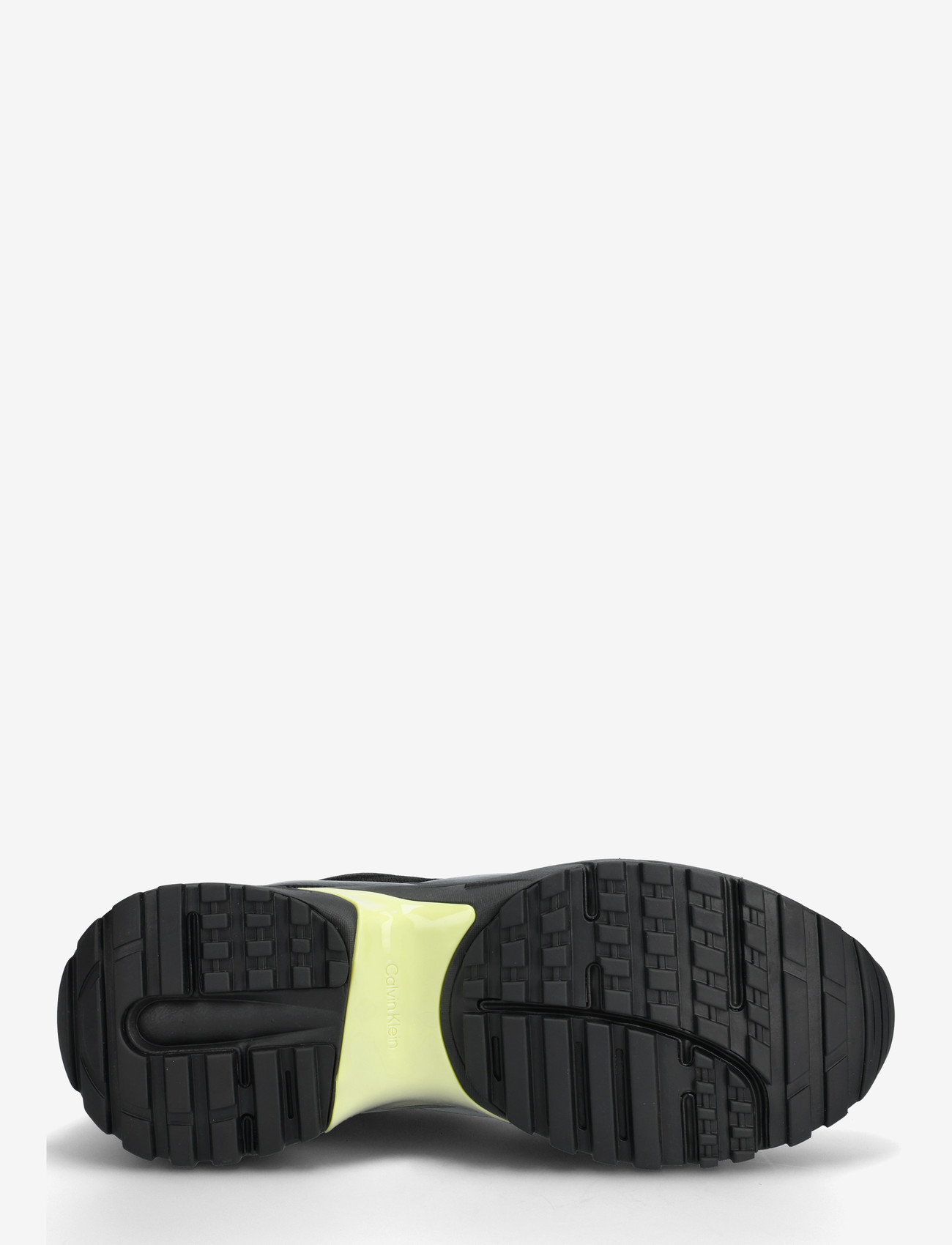 Calvin Klein - HIKE RUNNER LACEUP MESH MIX - låga sneakers - black coal buttercup - 4