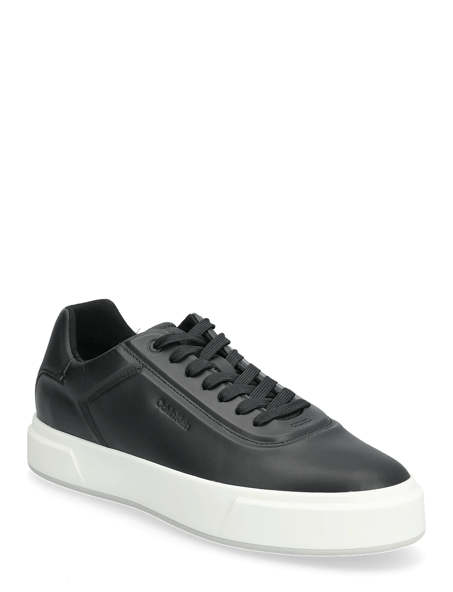 Calvin Klein - BASKET CUPS OXF LUP HF LTH - low tops - black bright white - 0