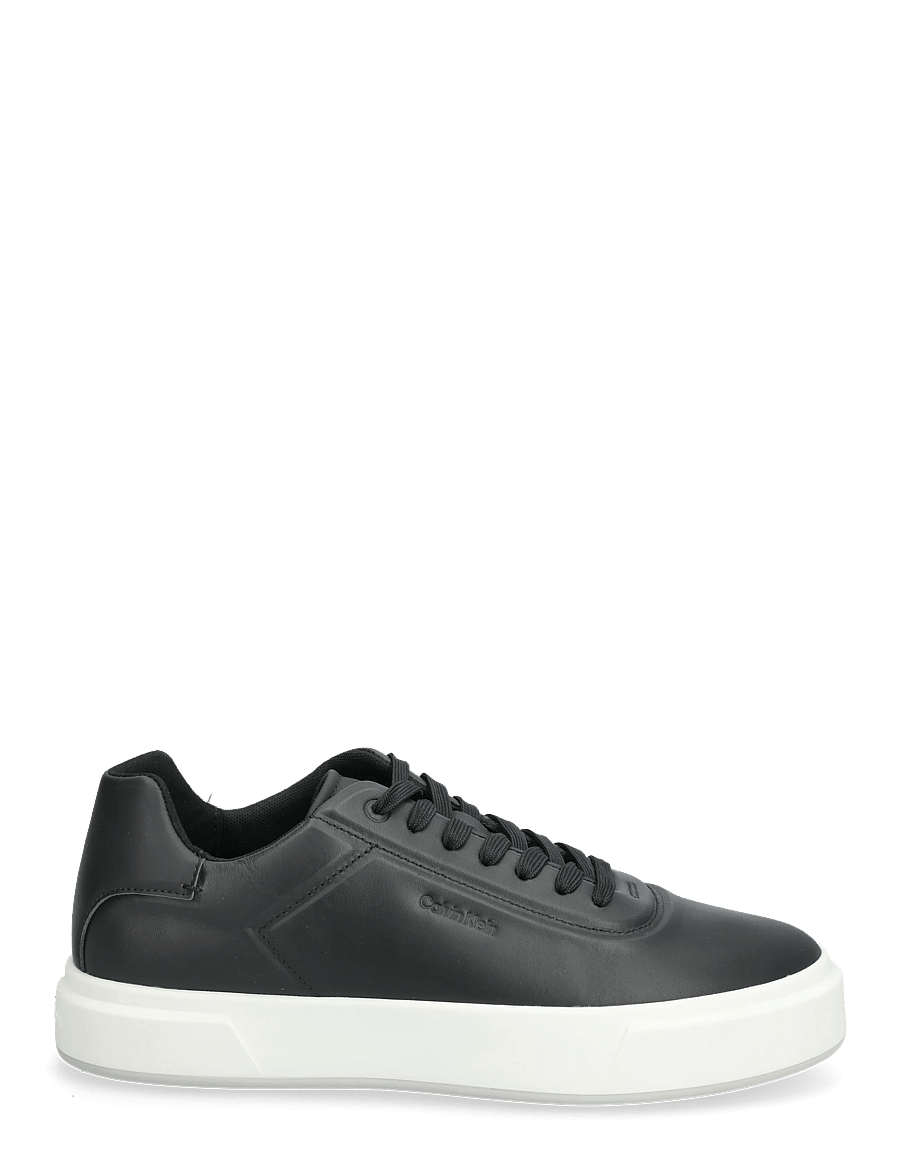 Calvin Klein - BASKET CUPS OXF LUP HF LTH - low tops - black bright white - 1