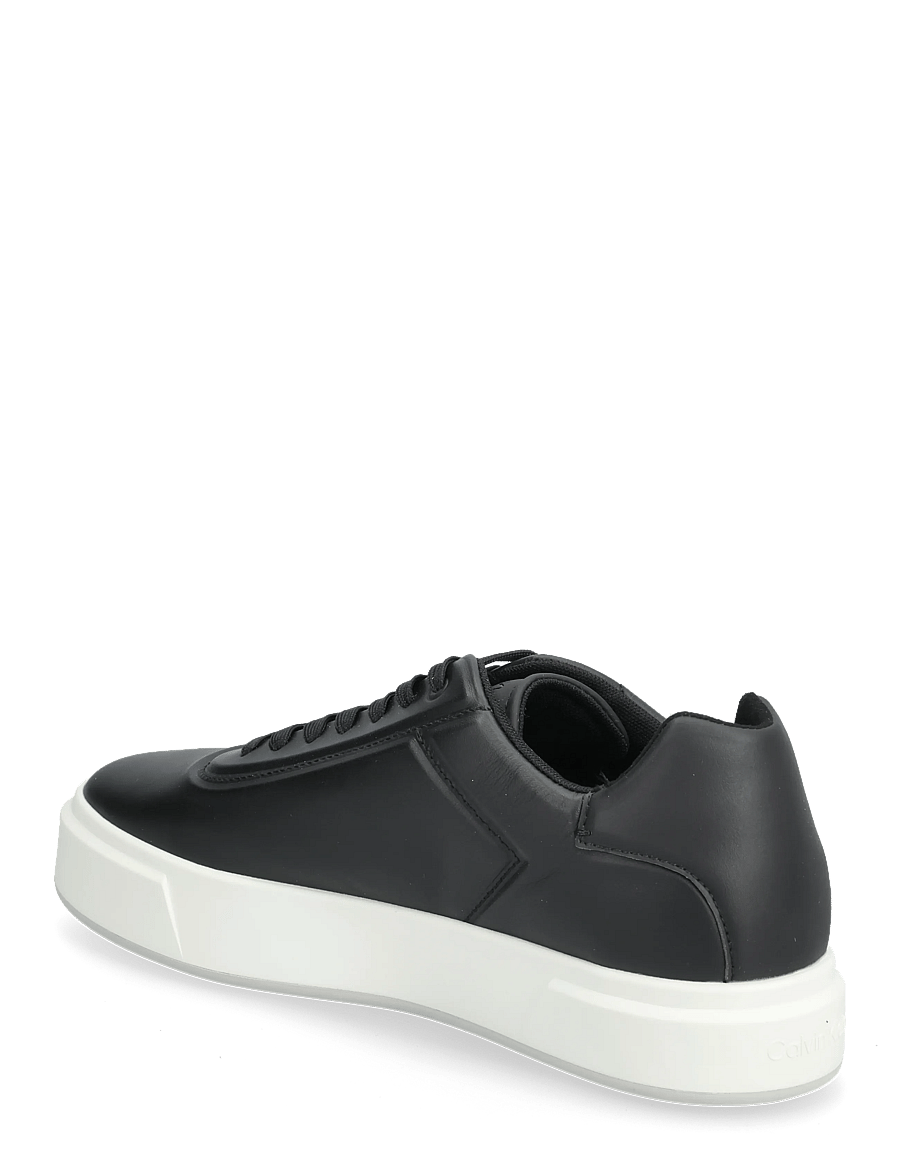 Calvin Klein - BASKET CUPS OXF LUP HF LTH - low tops - black bright white - 2