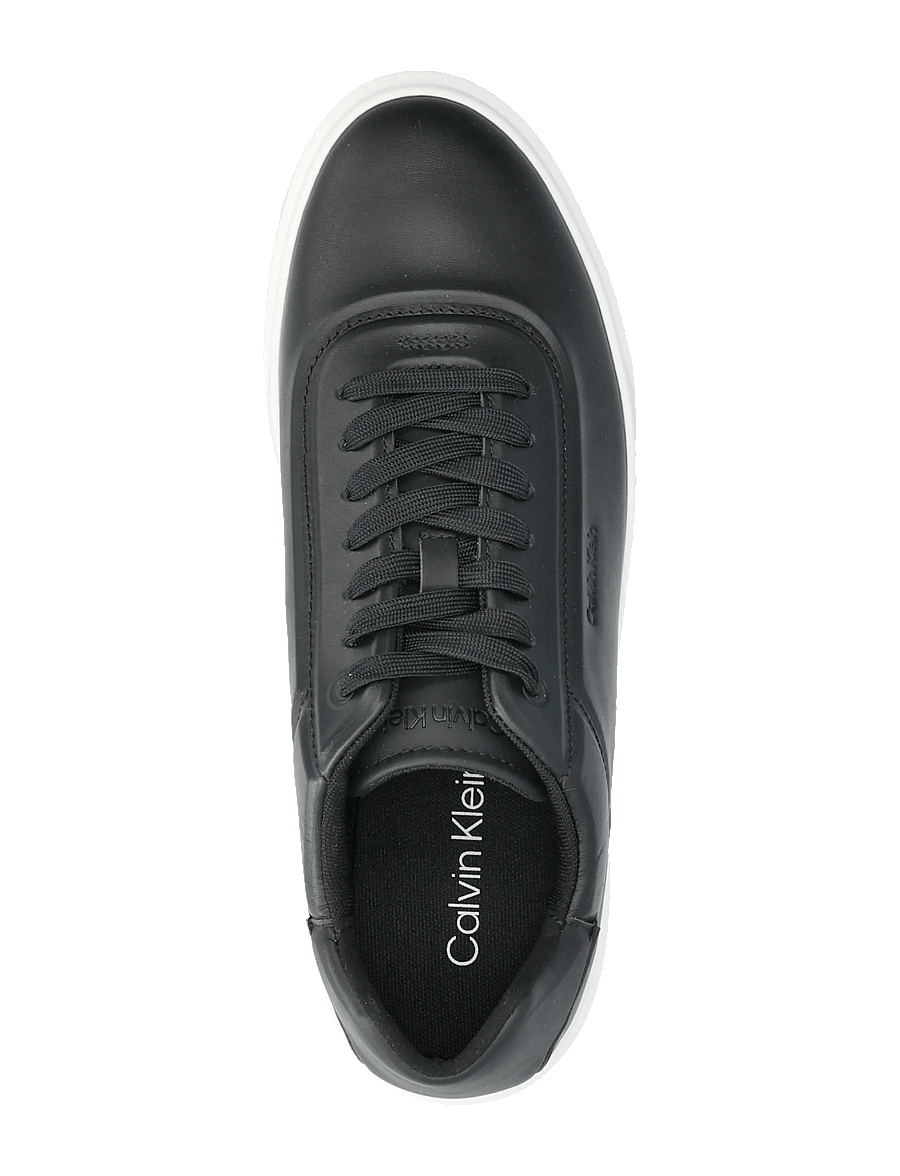 Calvin Klein - BASKET CUPS OXF LUP HF LTH - low tops - black bright white - 3
