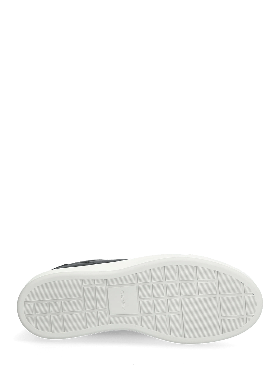 Calvin Klein - BASKET CUPS OXF LUP HF LTH - low tops - black bright white - 4