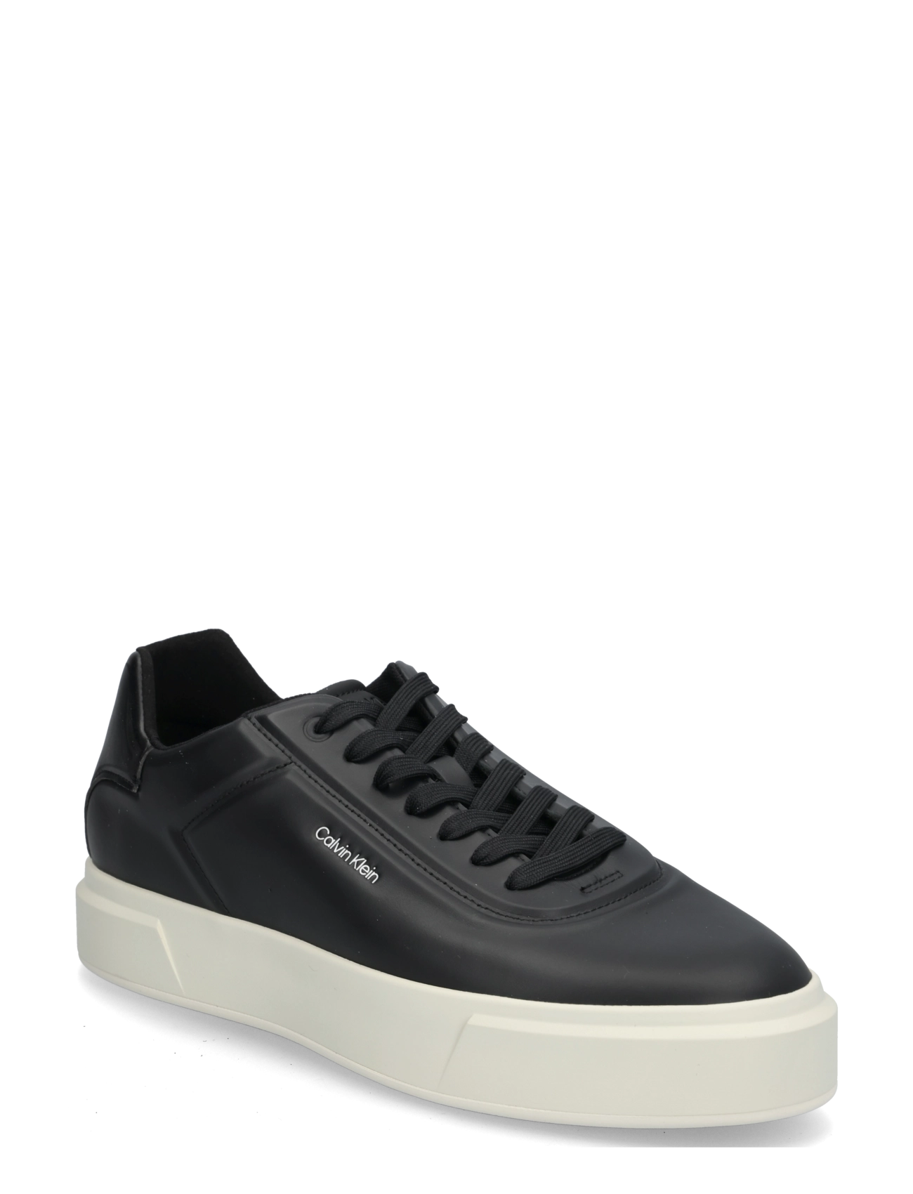 Calvin Klein BASKET CUPS OXF LUP HF LTH - Jalanõud - BLACK DK ECRU SILVER / black