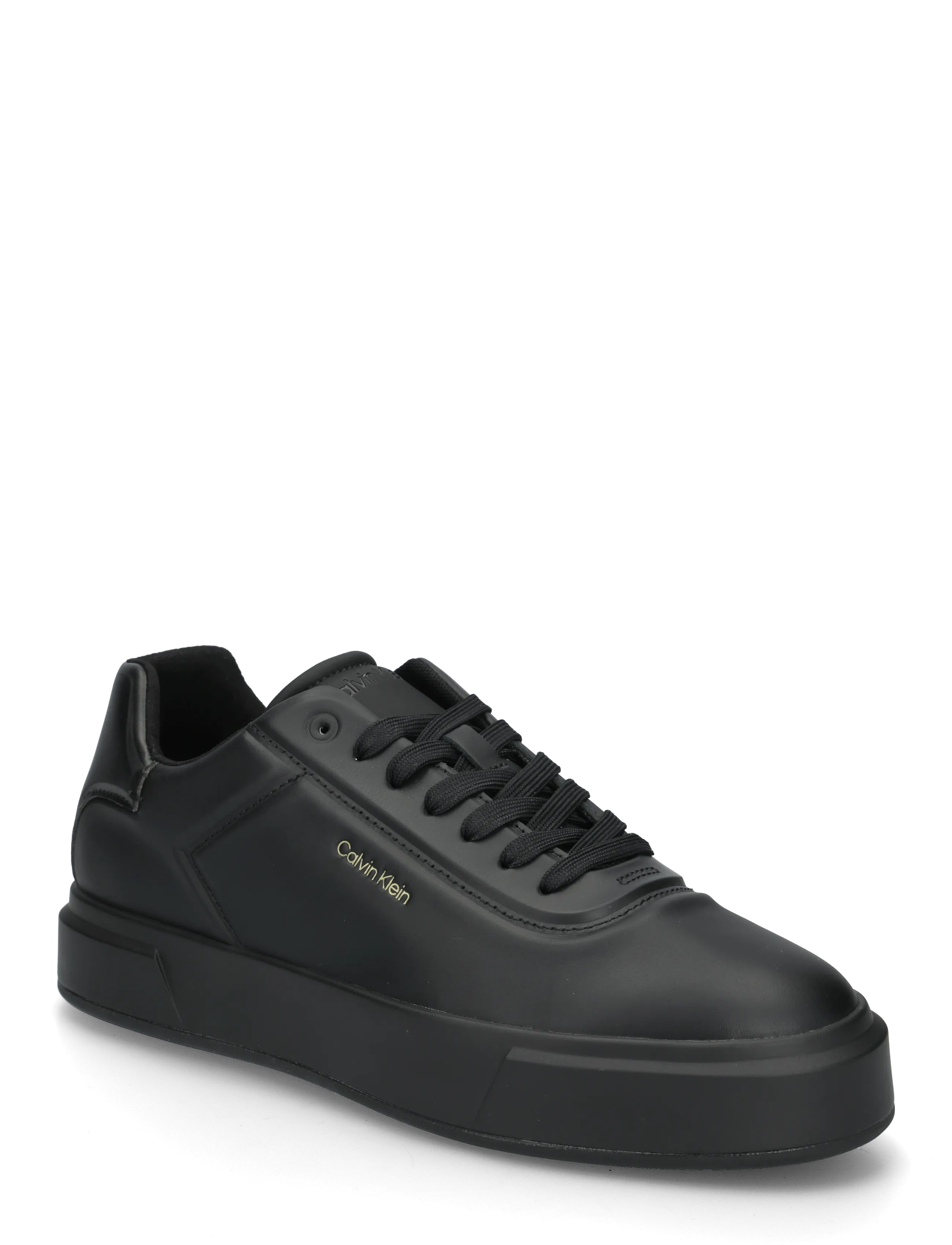Calvin Klein BASKET CUPS OXF LUP HF LTH - Sneakers - TRIPLE BLACK GOLD / black