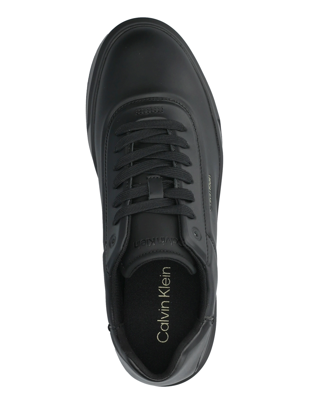 Calvin Klein - BASKET CUPS OXF LUP HF LTH - sneakers - triple black gold - 3