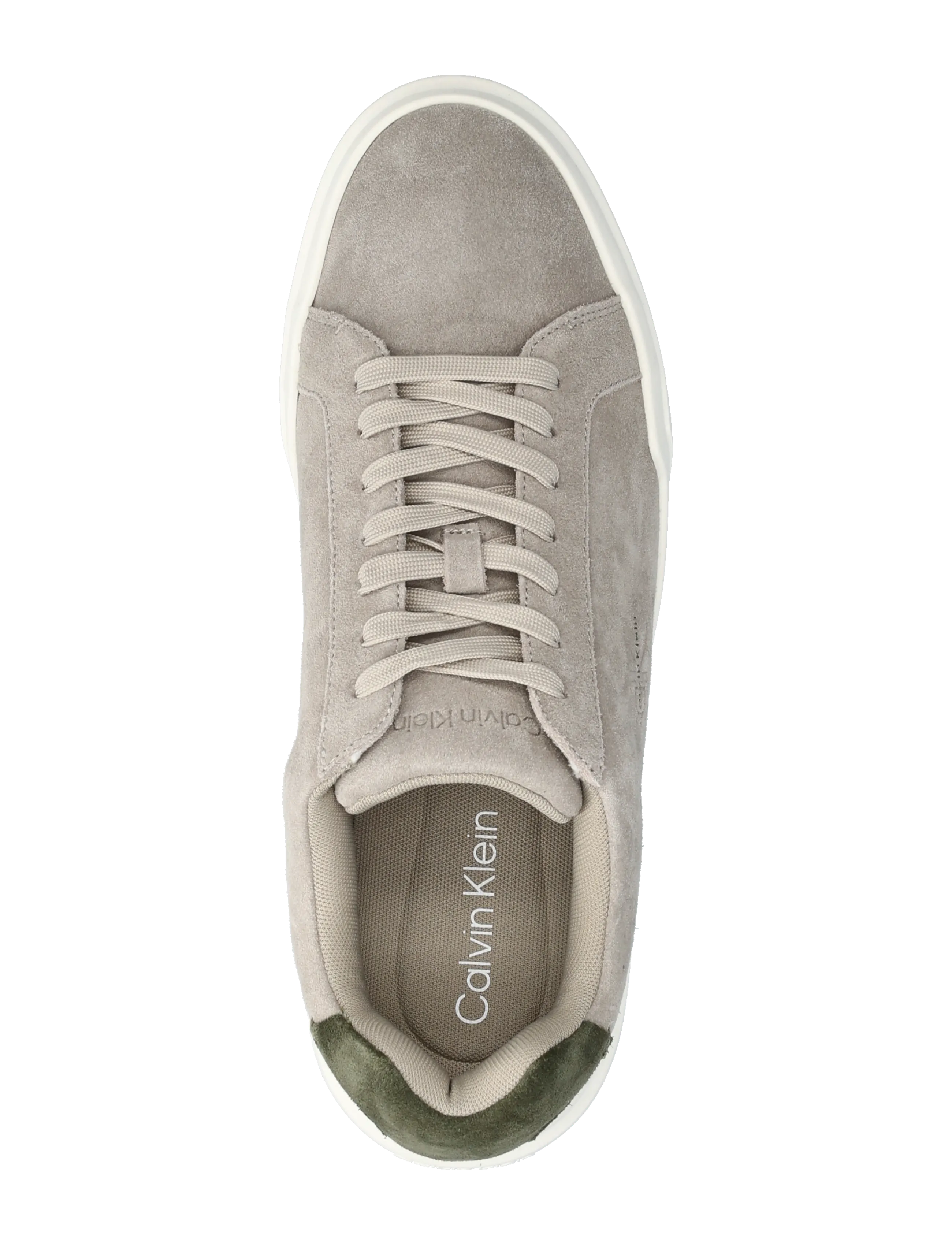 Calvin Klein - CHUNKY CUPSOLE LACEUP SU - niedriger schnitt - desert taupe medieval forest - 3