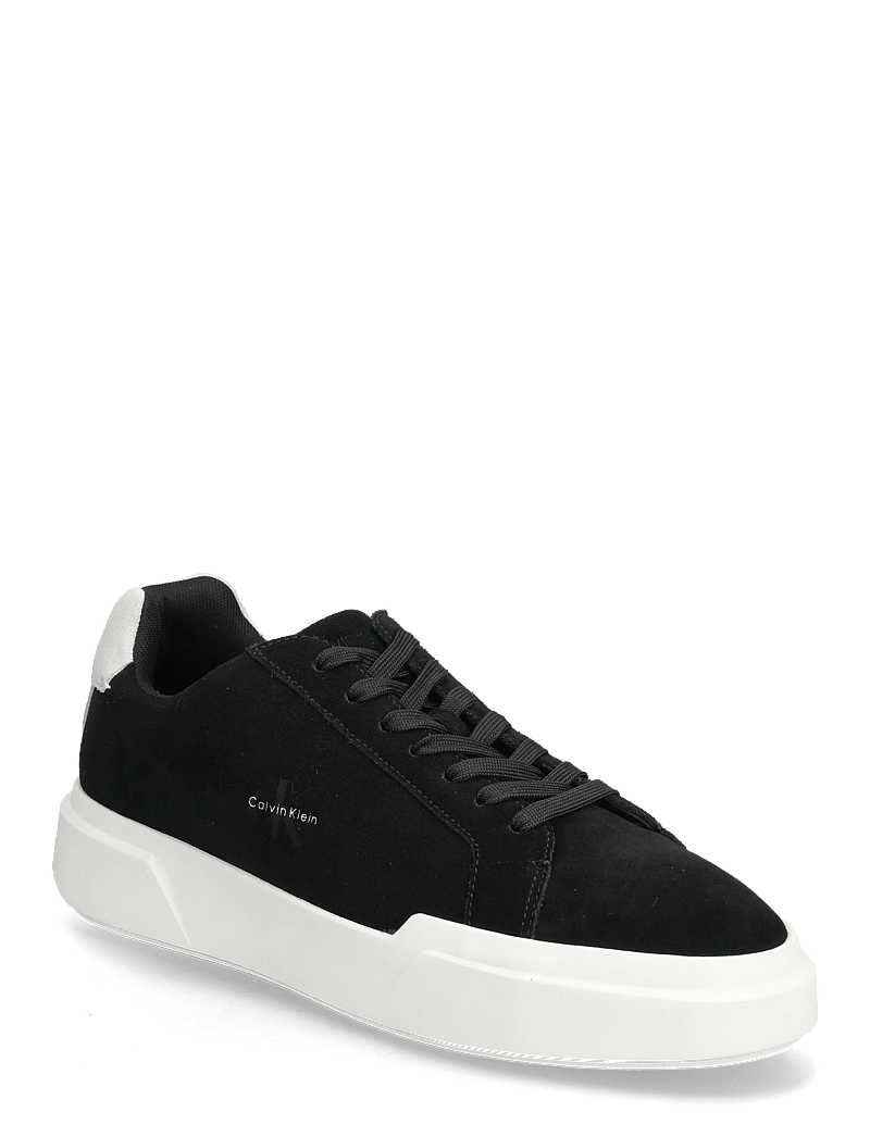 Calvin Klein - CHUNKY CUPSOLE LACEUP SU - låga sneakers - black bright white - 0