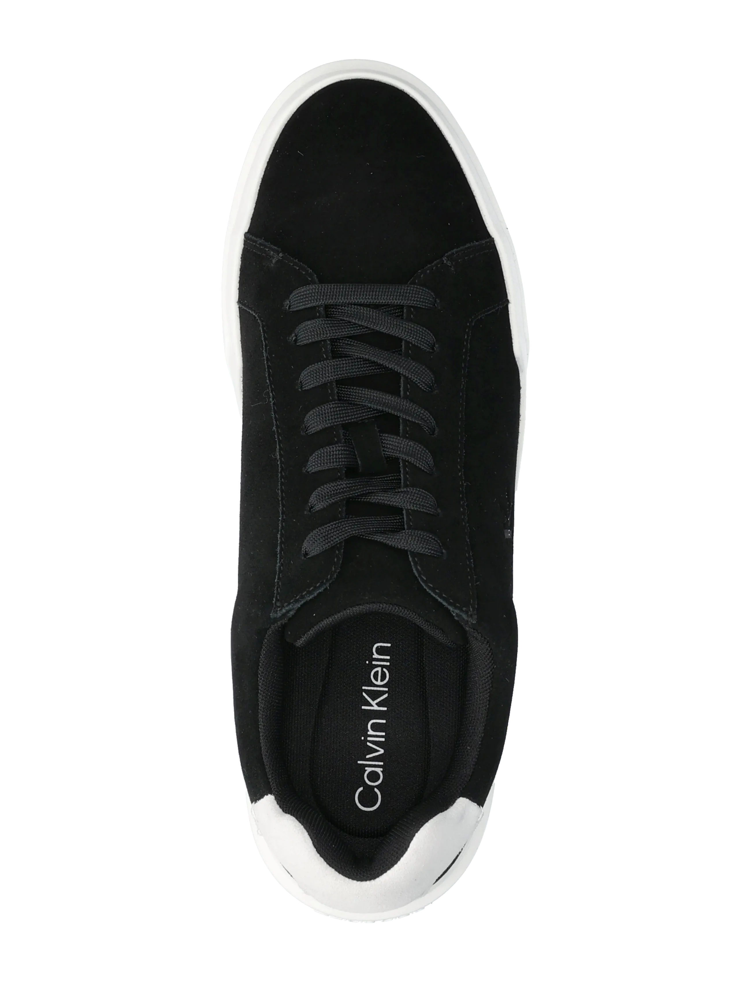 Calvin Klein - CHUNKY CUPSOLE LACEUP SU - baskets basses - black bright white - 3