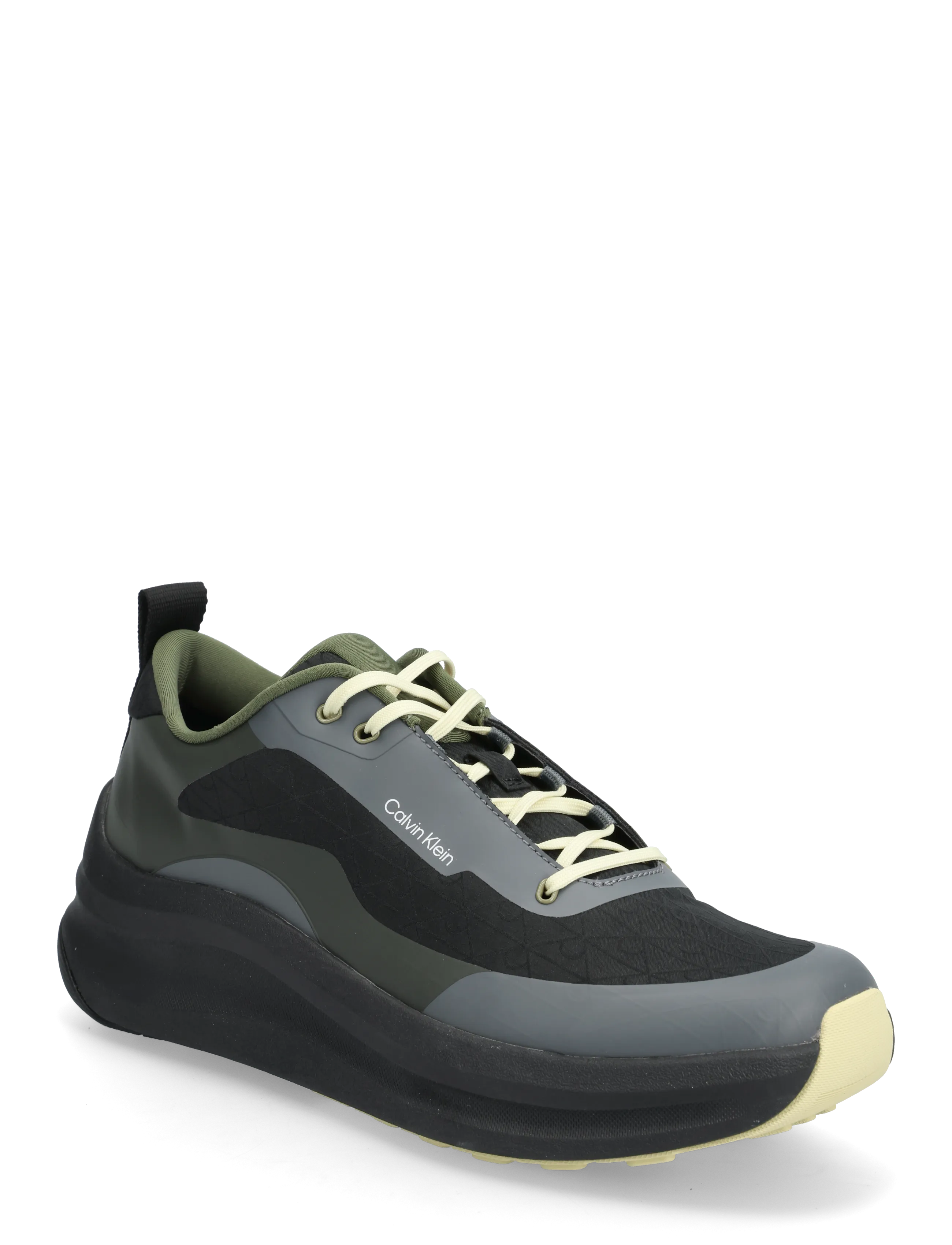 Calvin Klein Chunky Runner Lace Up Mix Aop, 41, Sneakers, Schwarz - Low-top Männerswear
