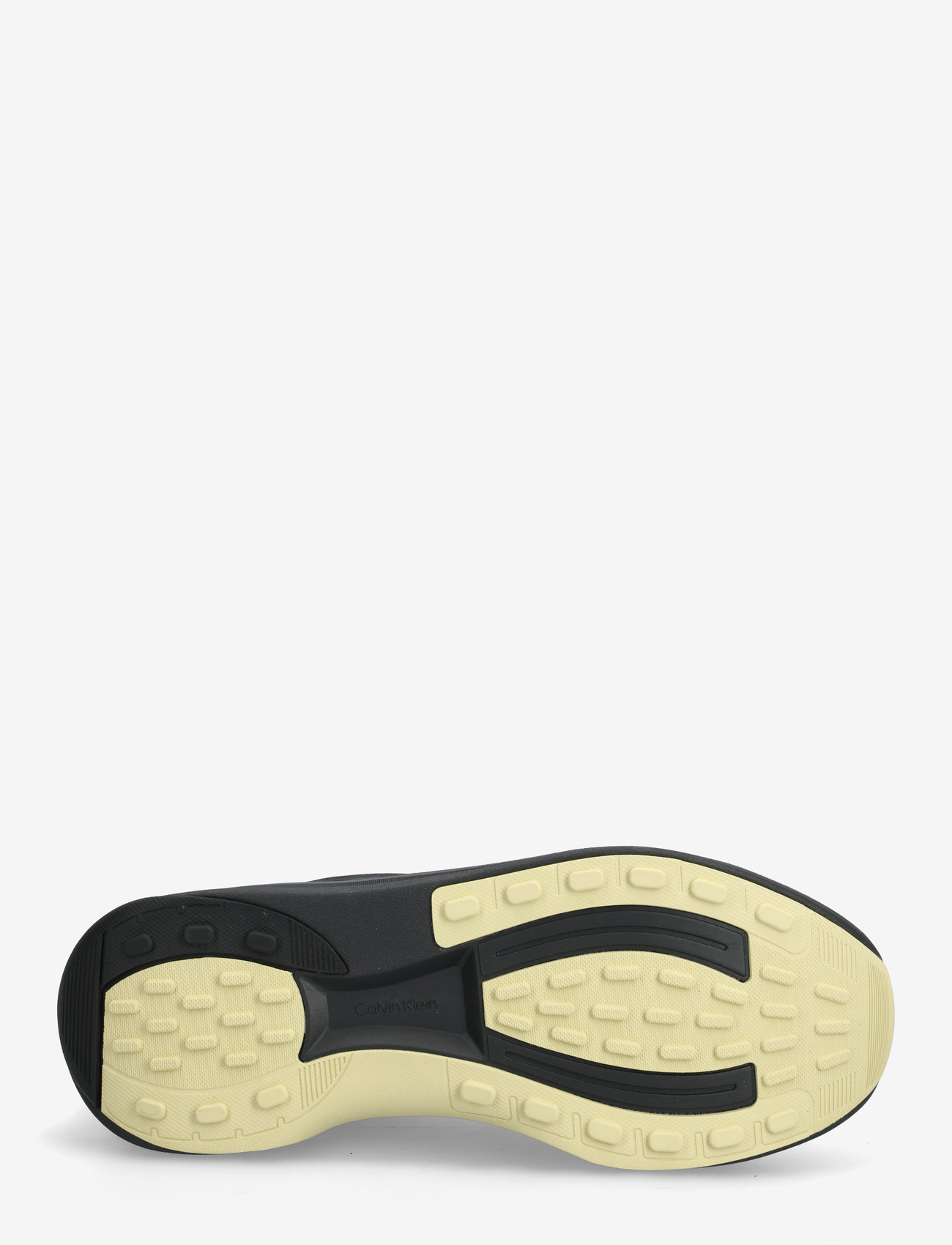 Calvin Klein - CHUNKY RUNNER LACE UP MIX AOP - lave sneakers - black medieval forest coal lime - 4
