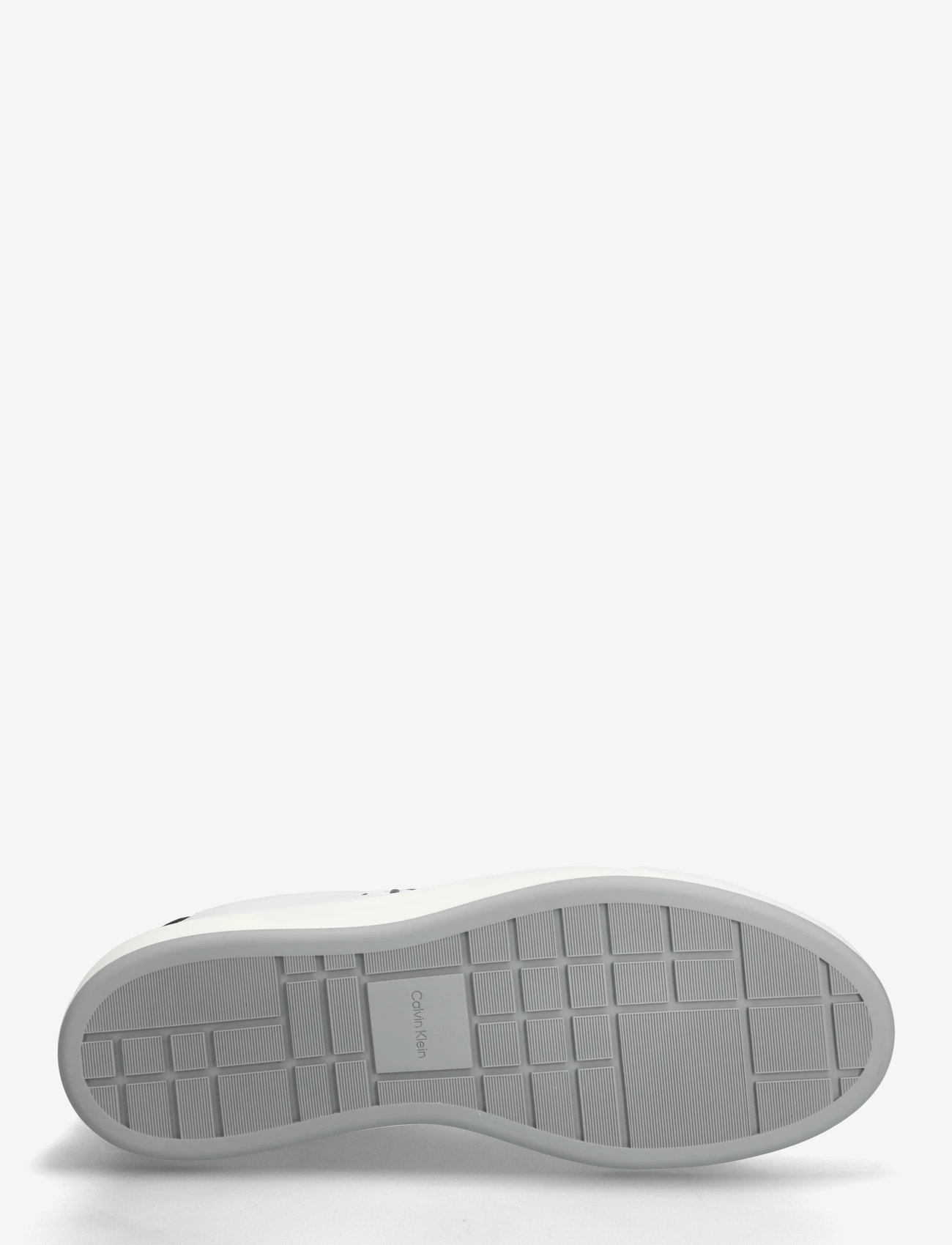 Calvin Klein - BASKET CUPSOLE LACEUP LTH ML - lave sneakers - bright white/black - 4
