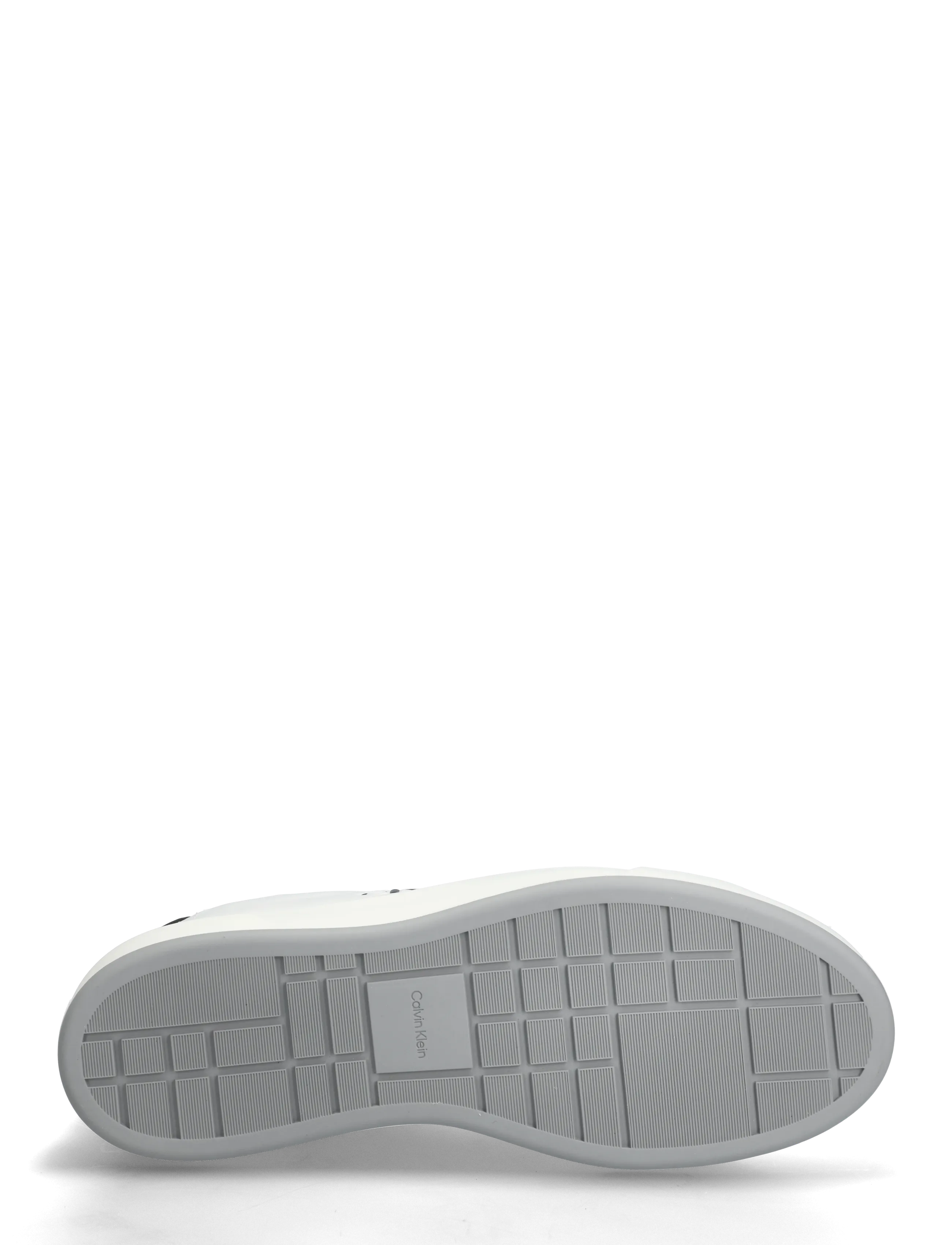 Calvin Klein - BASKET CUPSOLE LACEUP LTH ML - low tops - bright white/black - 4