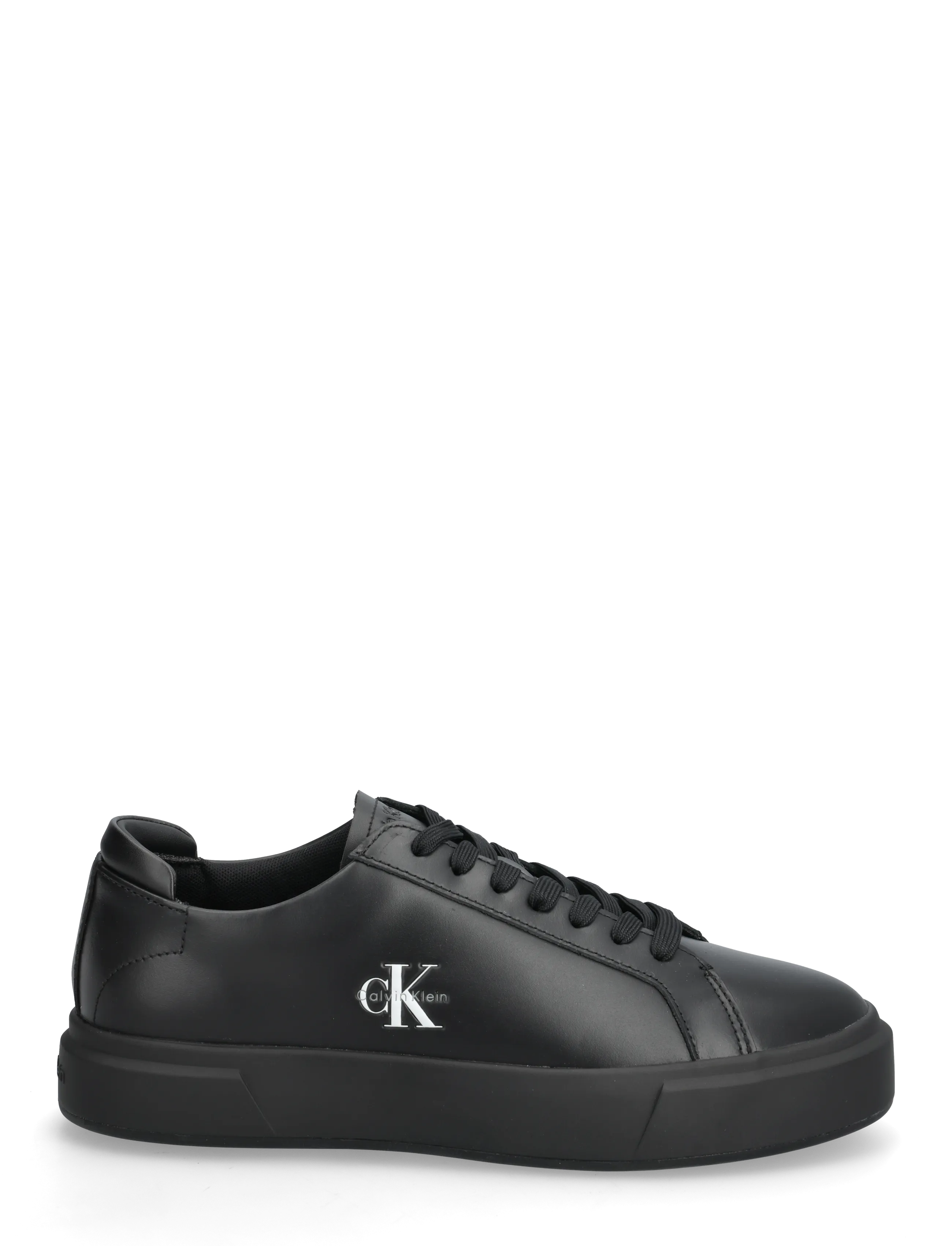 Calvin Klein - BASKET CUPSOLE LACEUP LTH ML - niedriger schnitt - triple black - 1