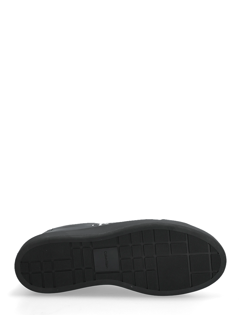 Calvin Klein - BASKET CUPSOLE LACEUP LTH ML - madala säärega tossud - triple black - 4