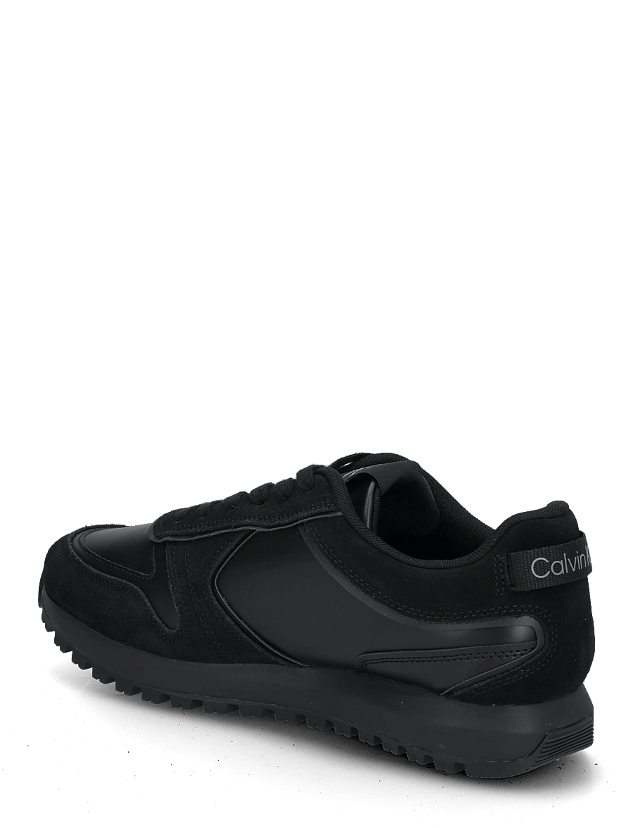 Calvin Klein - TOOTHY RUNNER IRREGULAR LINES - sneaker - triple black - 1