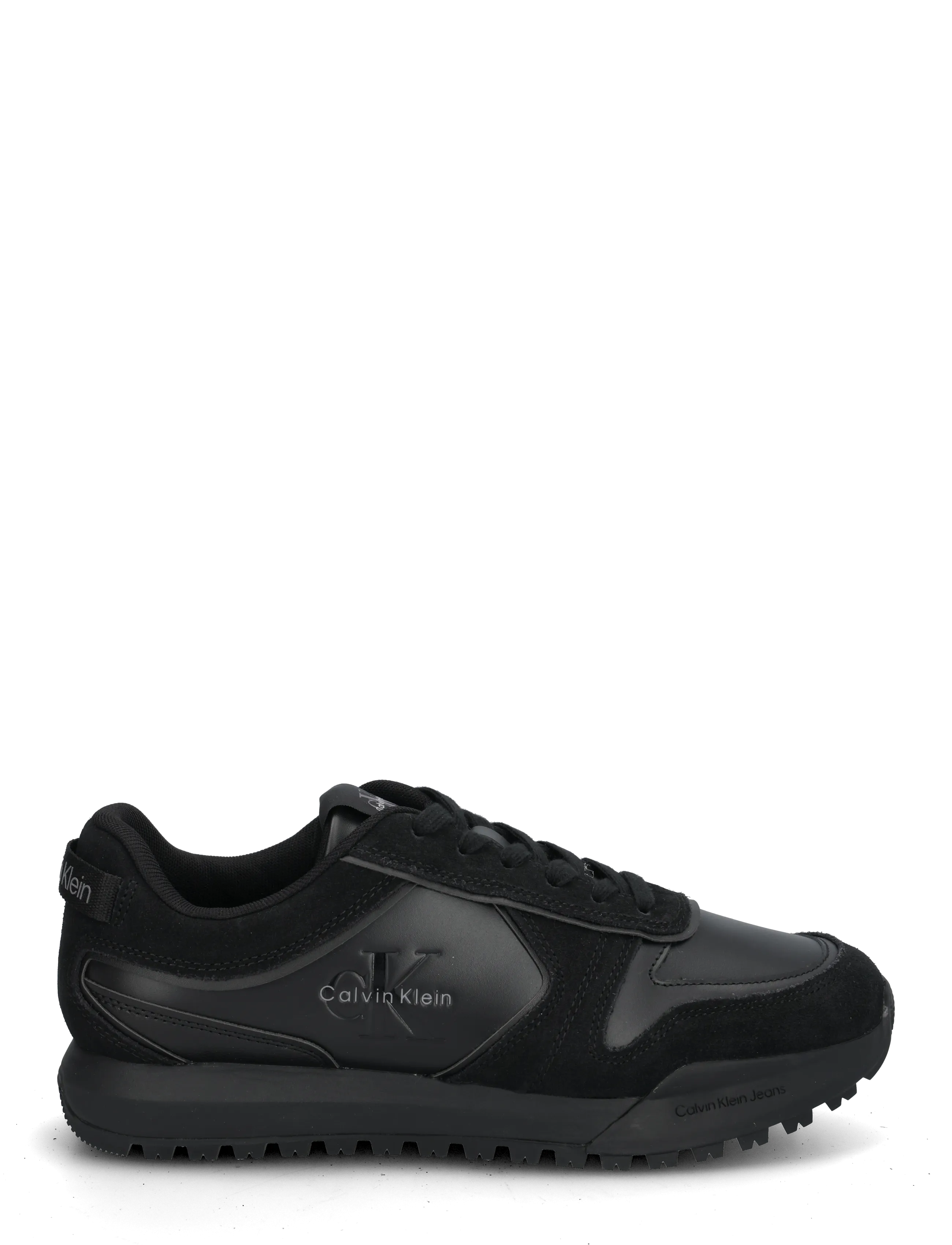 Calvin Klein - TOOTHY RUNNER IRREGULAR LINES - sneaker - triple black - 2
