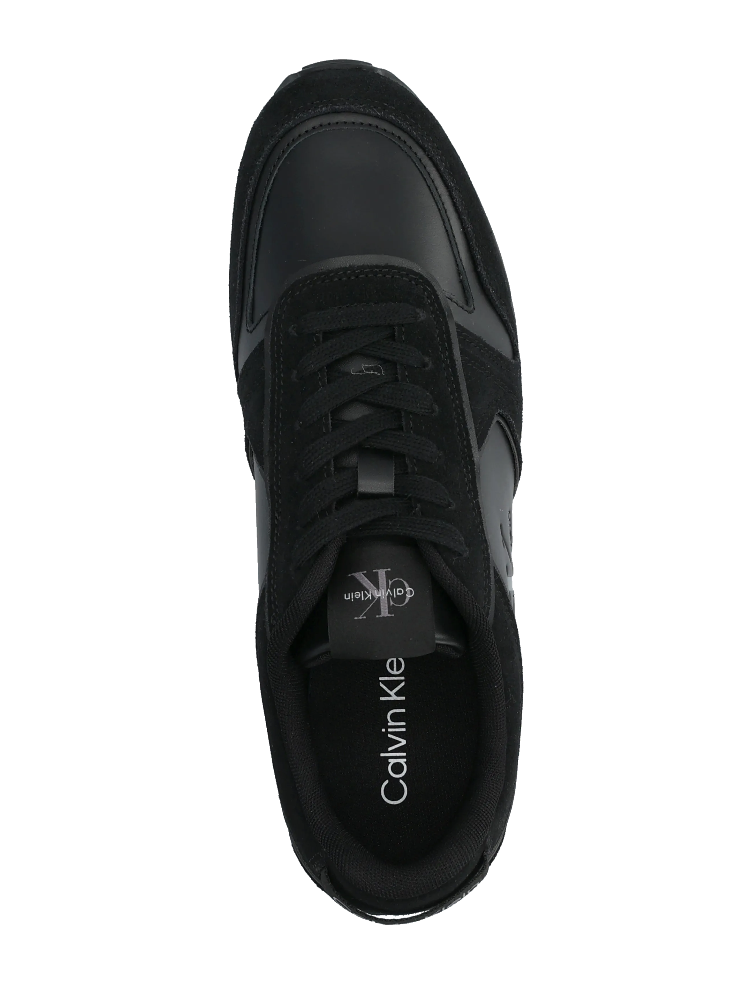 Calvin Klein - TOOTHY RUNNER IRREGULAR LINES - sneaker - triple black - 3