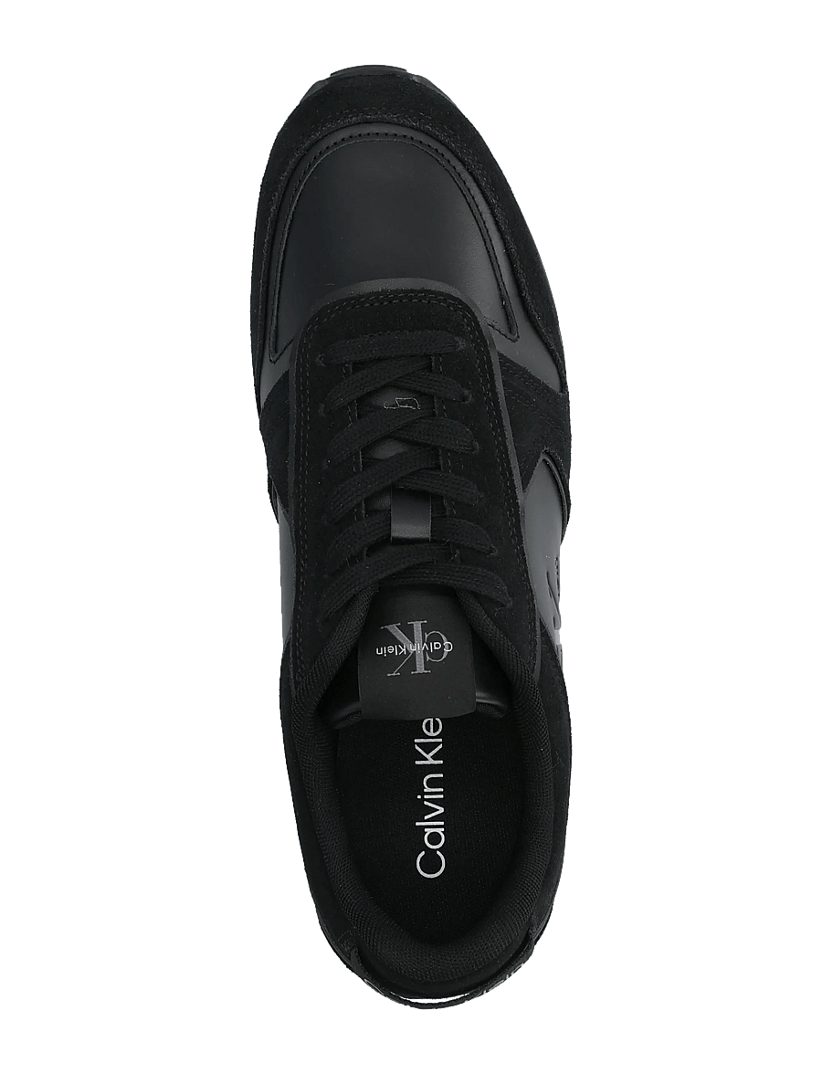 Calvin Klein - TOOTHY RUNNER IRREGULAR LINES - sneaker - triple black - 3