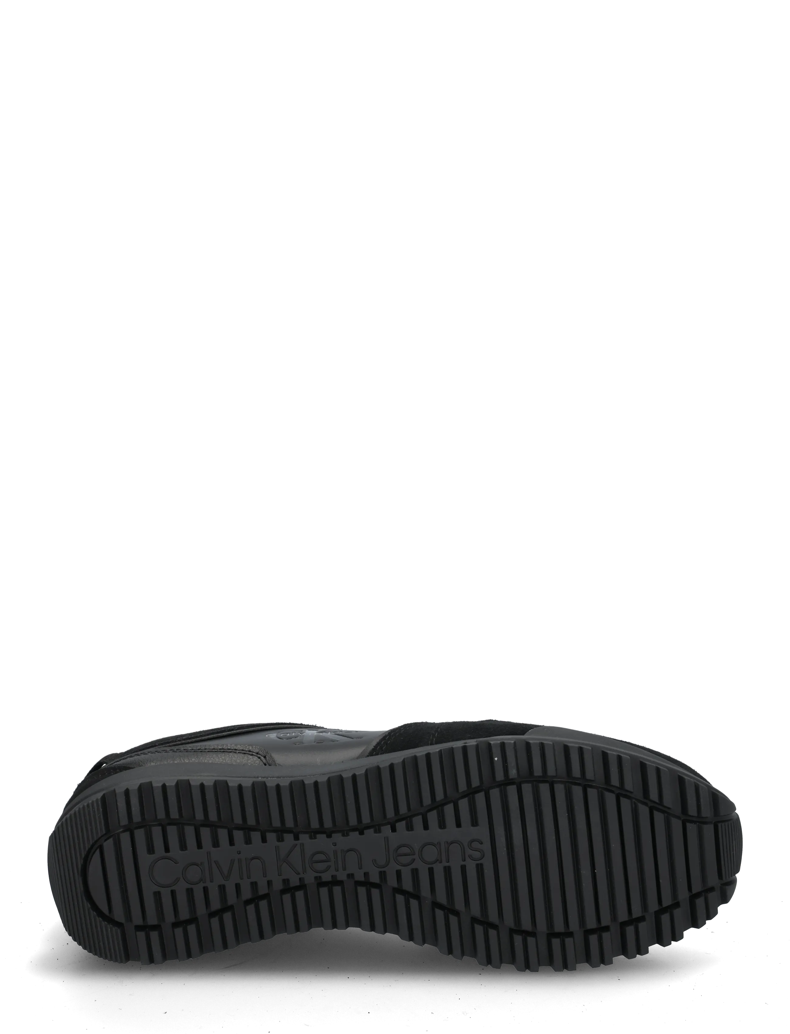 Calvin Klein - TOOTHY RUNNER IRREGULAR LINES - sneaker - triple black - 4