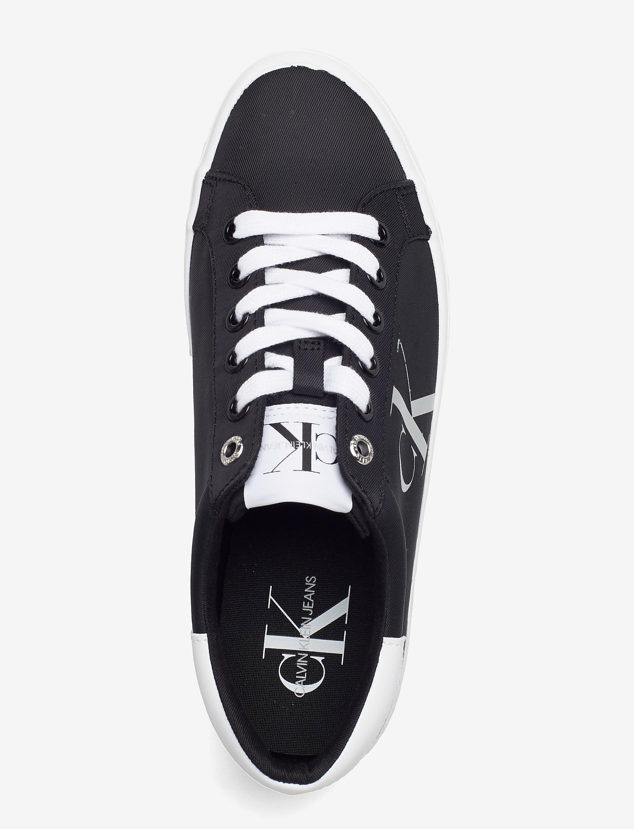 Calvin Klein - VULCANIZED FLATFORM LACEUP NY - black - 3