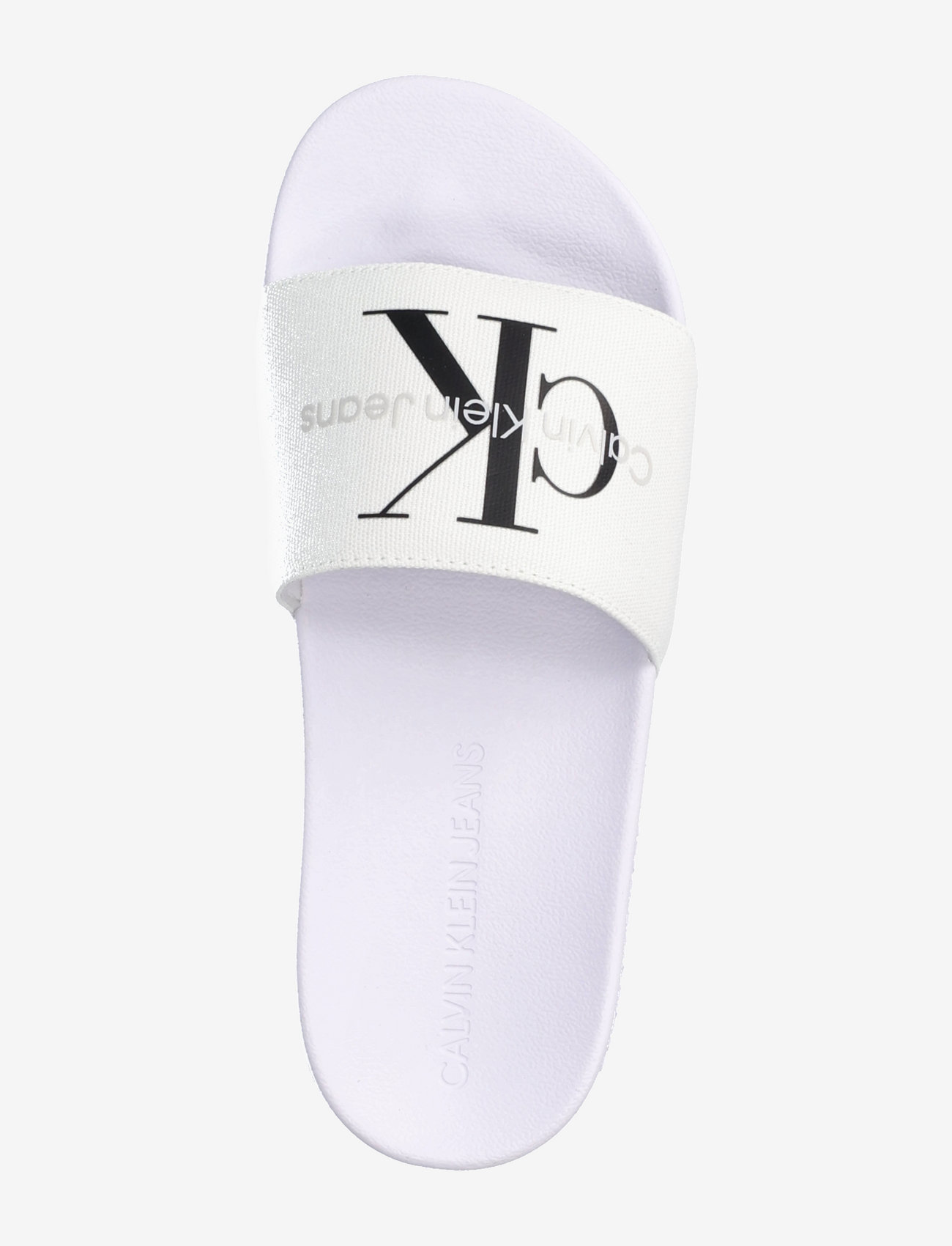 Calvin Klein - SLIDE MONOGRAM CO - white - 3