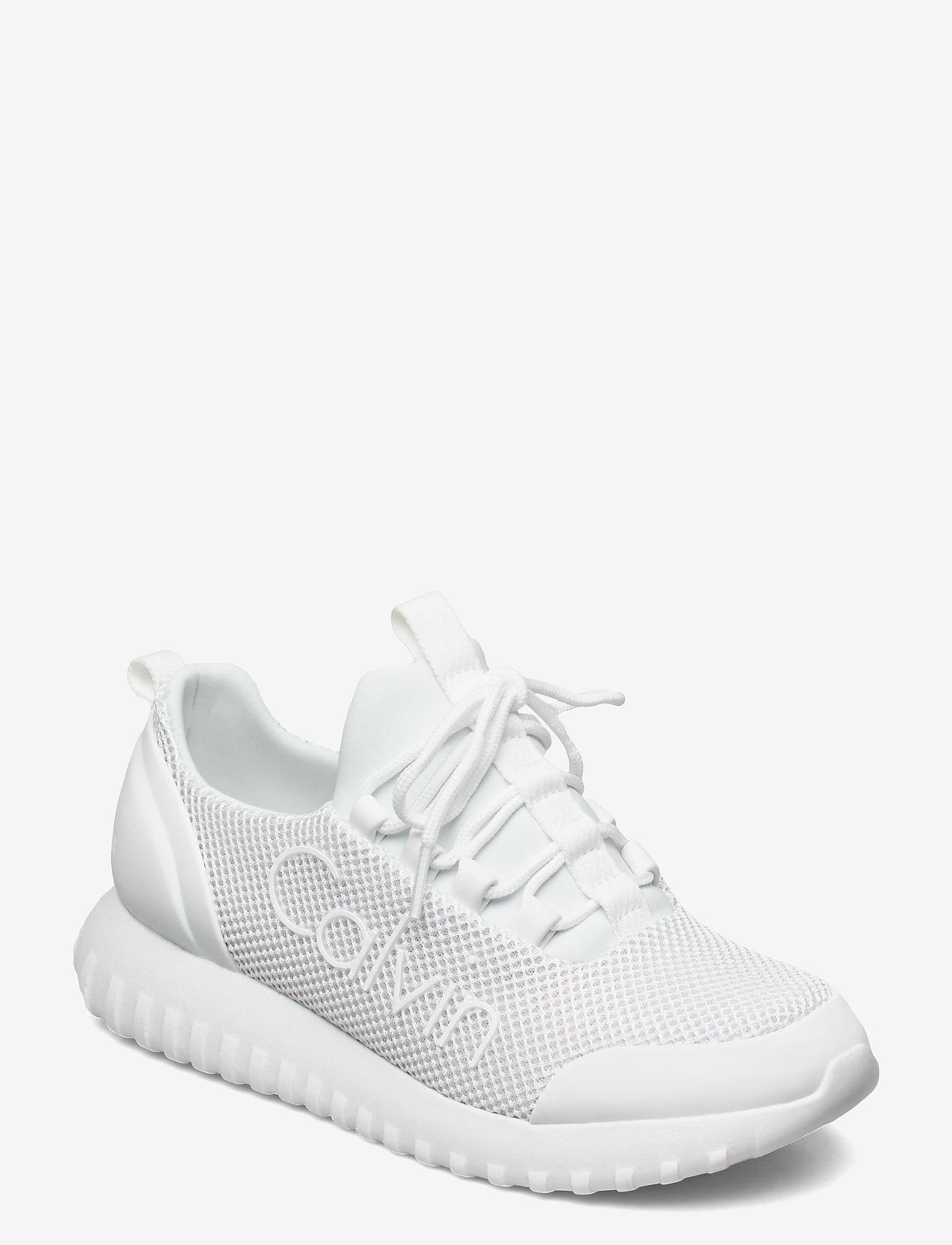 Calvin Klein - RUNNER SNEAKER LACEUP MESH - bright white - 0