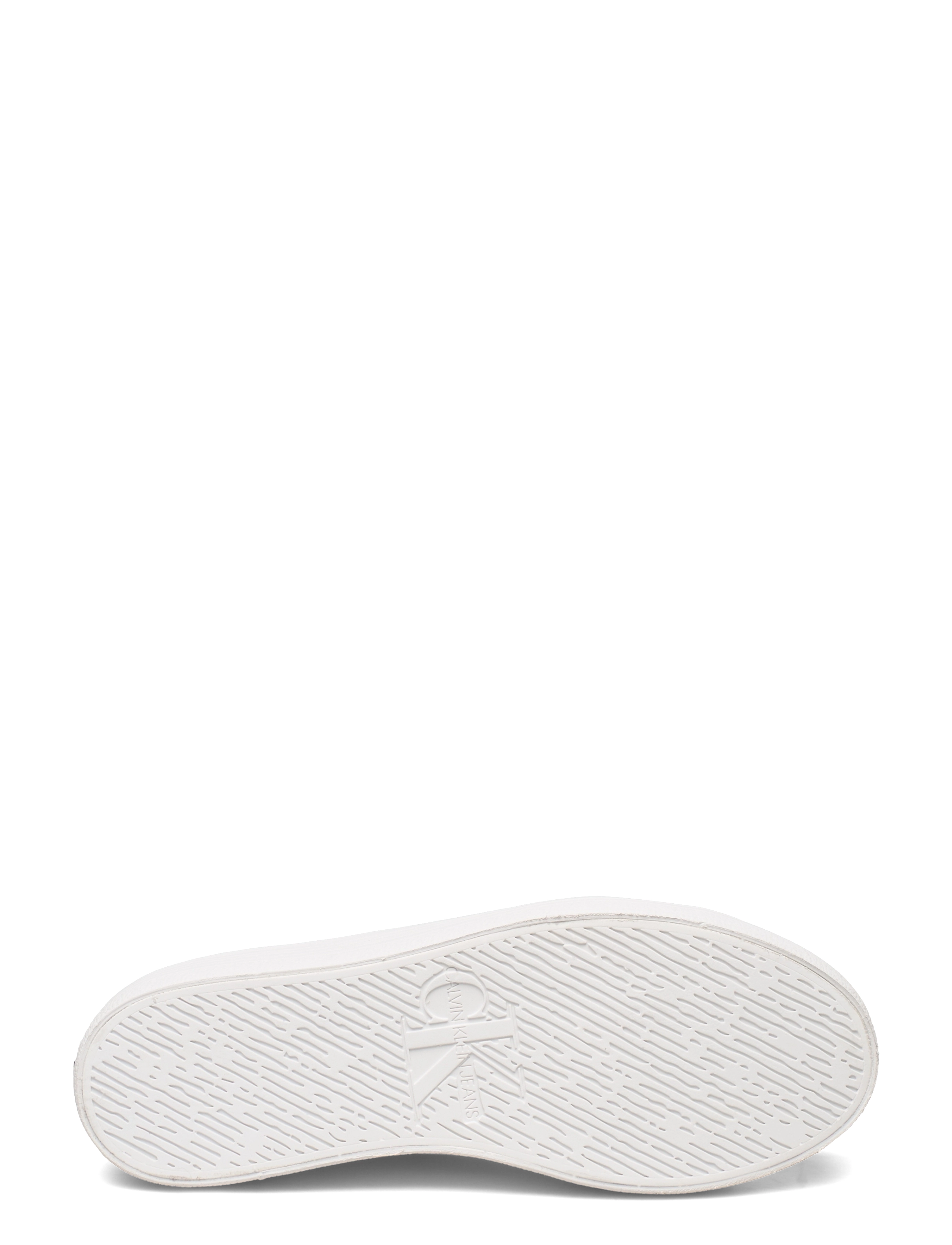 Calvin Klein - VULCANIZED FLATFORM LACEUP CO - bright white - 4