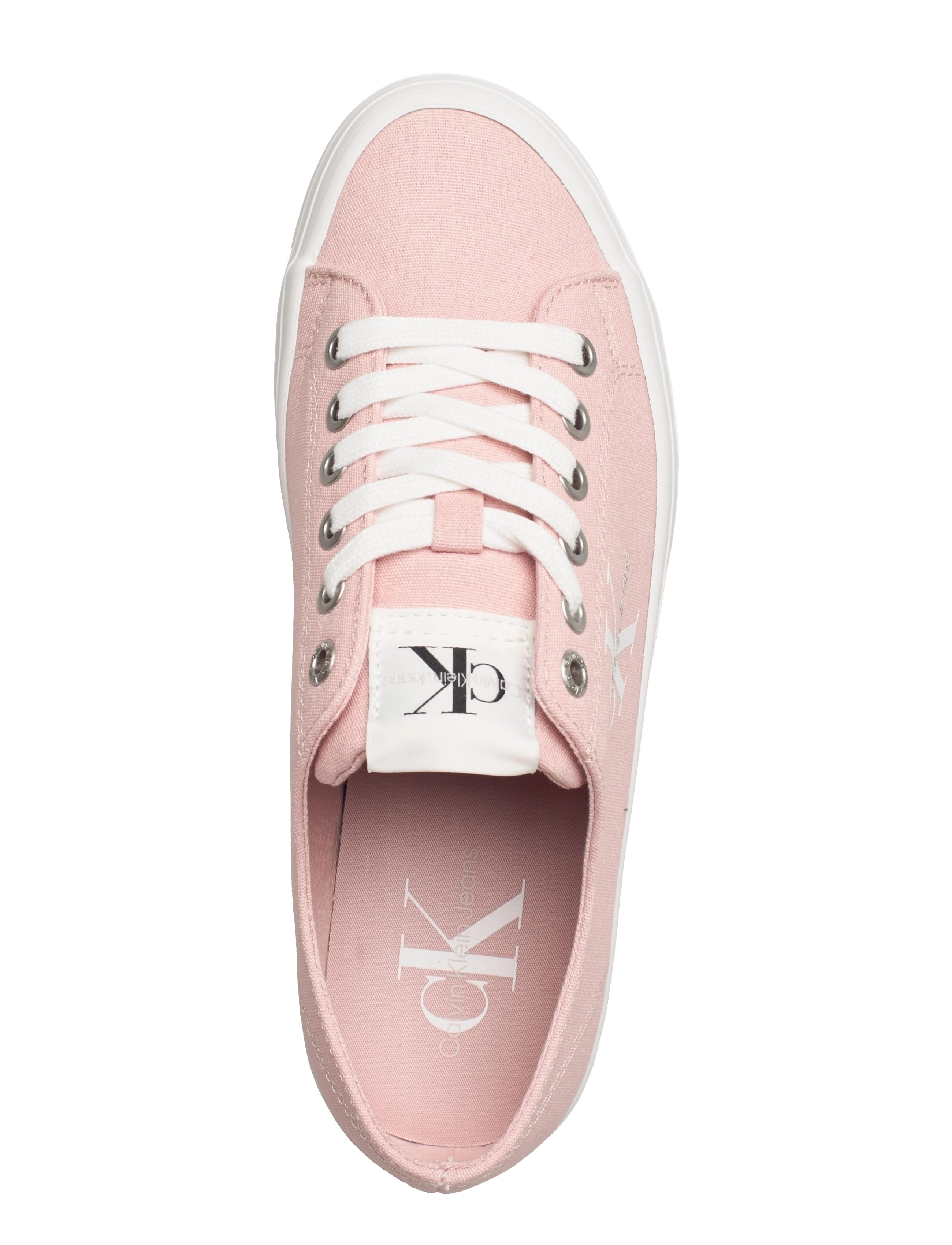 Calvin Klein - VULCANIZED FLATFORM LACEUP CO - rose smoke - 3