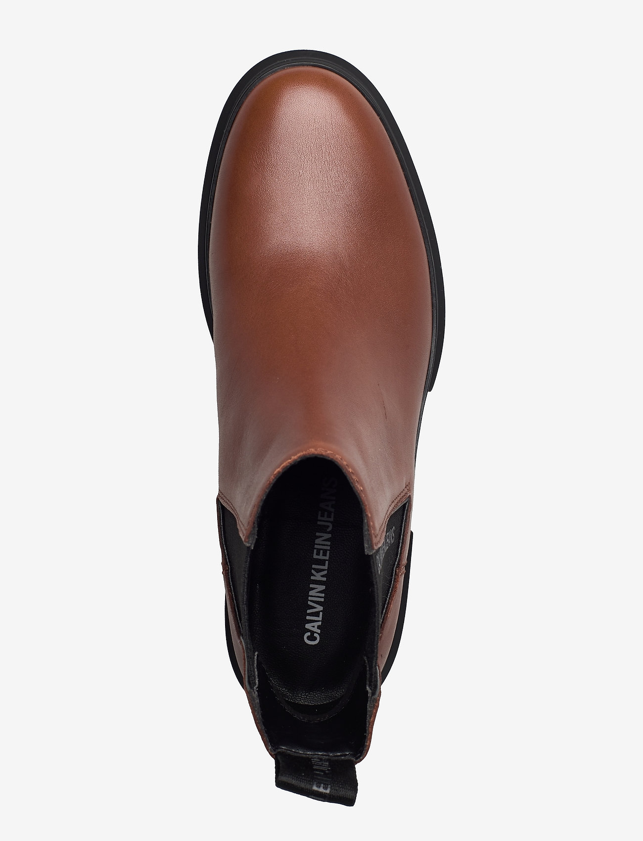 Calvin Klein - CLEATED MID CHELSEA BOOT - cognac - 3