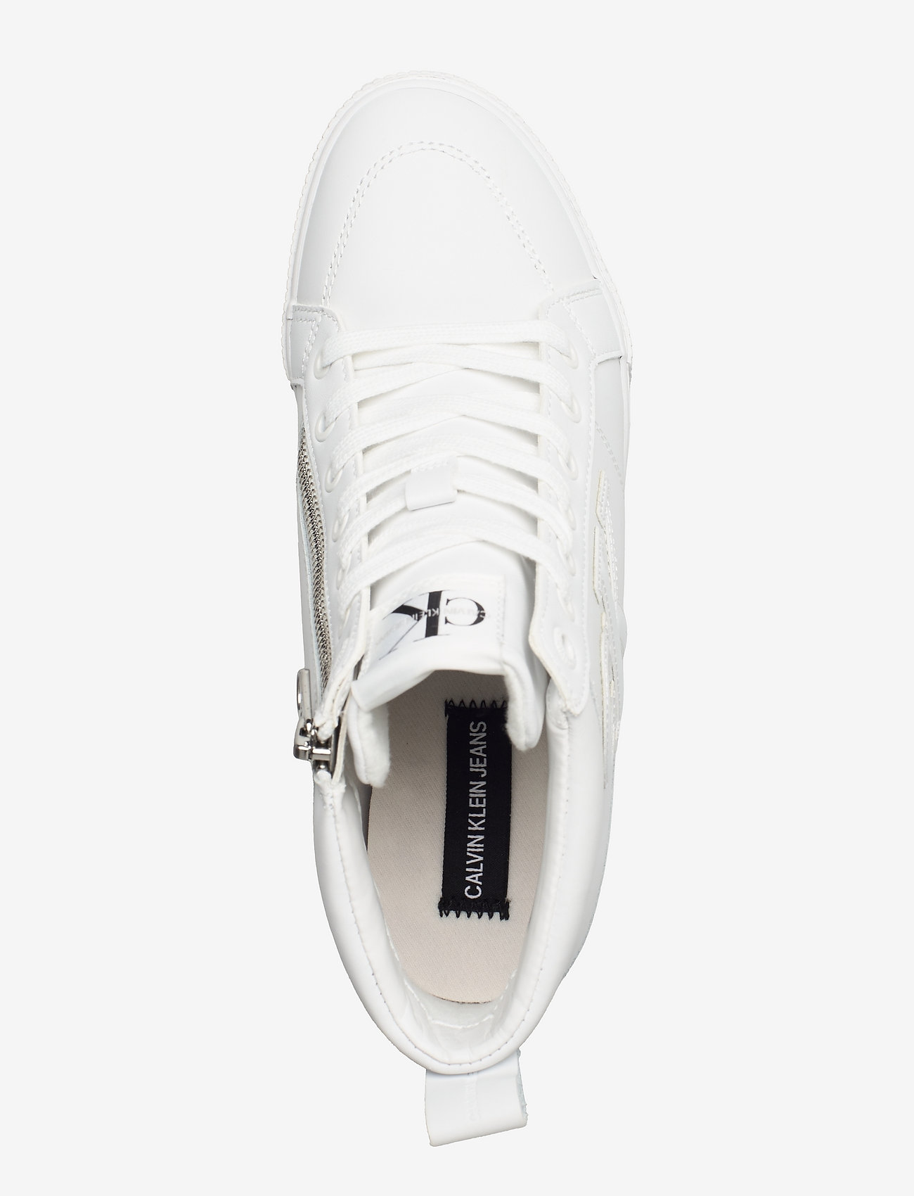 Calvin Klein - HIDDEN WEDGE SNEAKER - triple white - 3