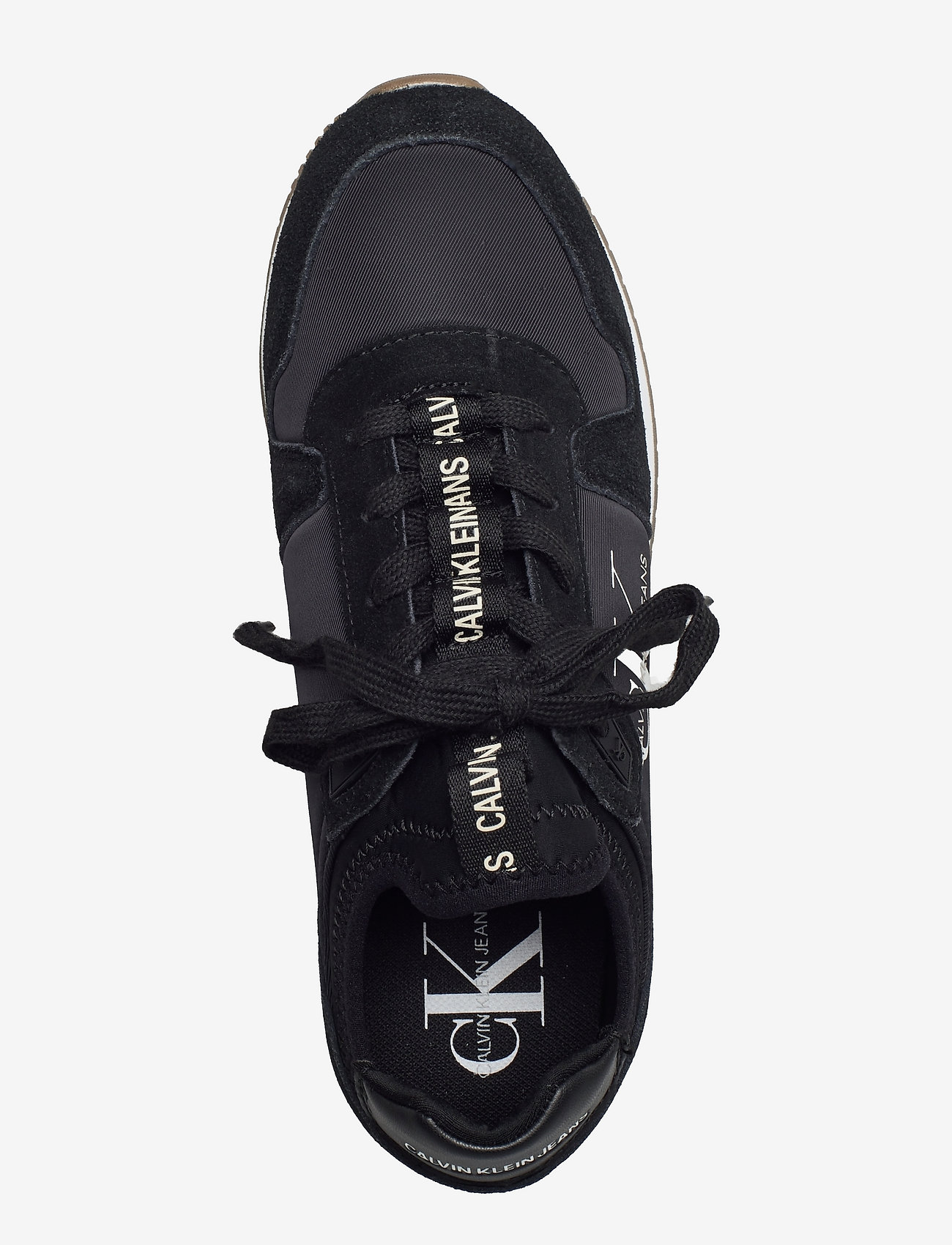 Calvin Klein - RUNNER LACEUP SNEAKER SOCK - black - 3