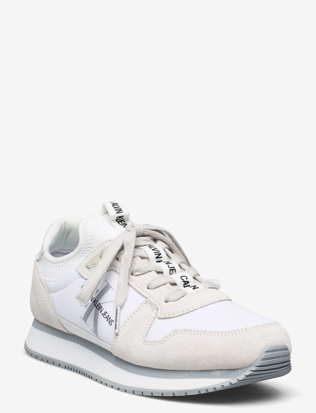 Calvin Klein - RUNNER LACEUP SNEAKER SOCK - bright white - 0