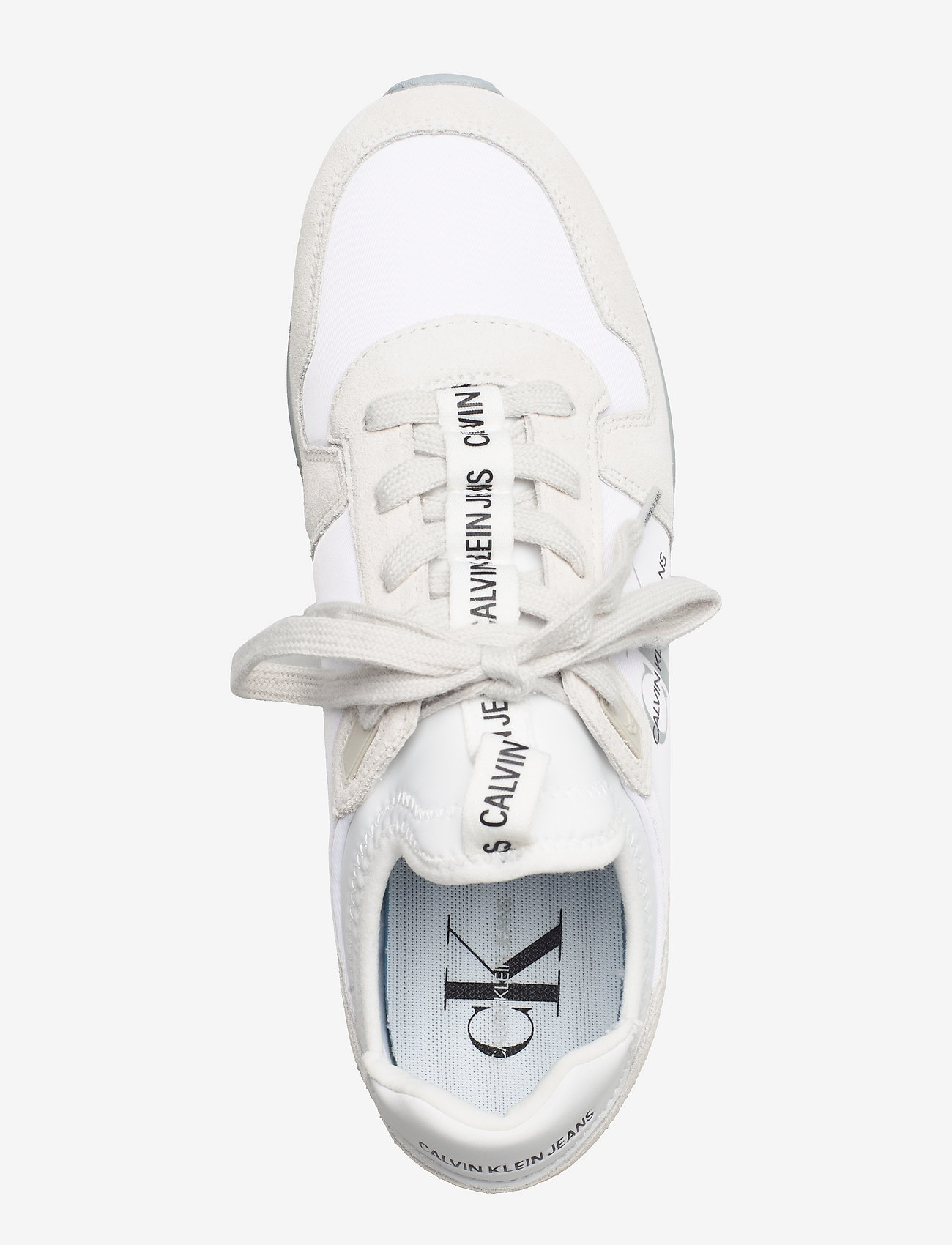 Calvin Klein - RUNNER LACEUP SNEAKER SOCK - bright white - 3