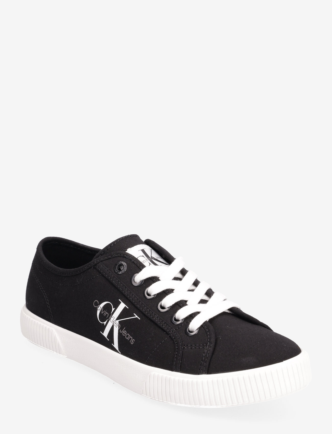 Calvin Klein - ESS VULC MONO W - låga sneakers - black/white - 0