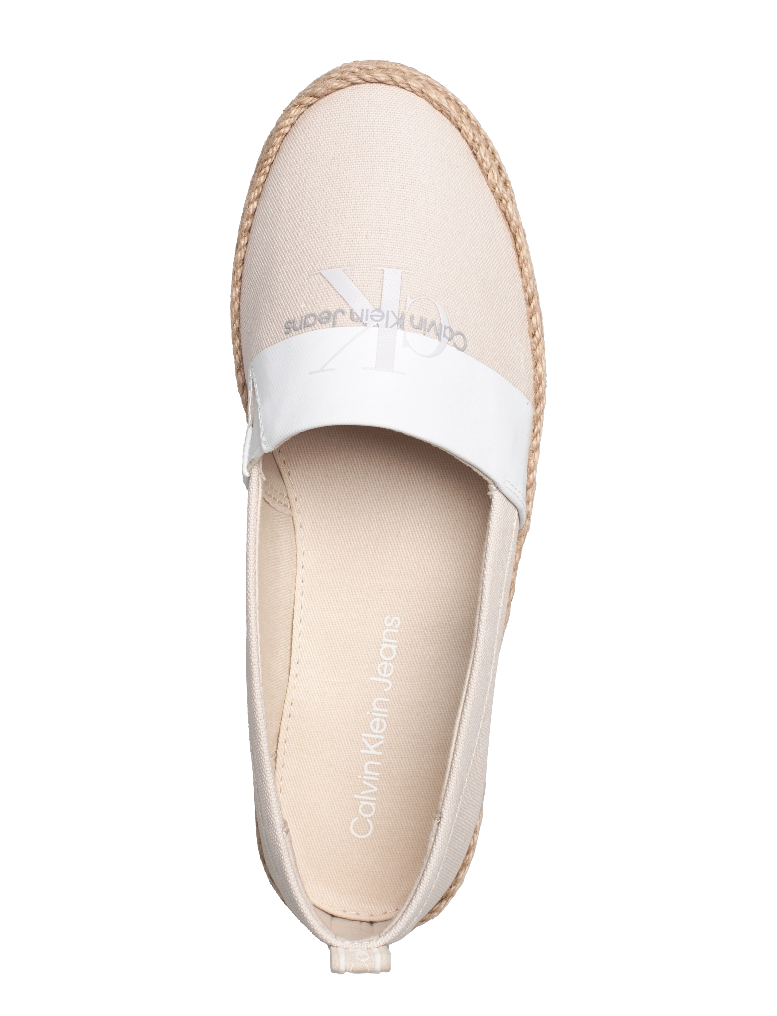 Calvin Klein - ESPADRILLES 1 - eggshell - 3