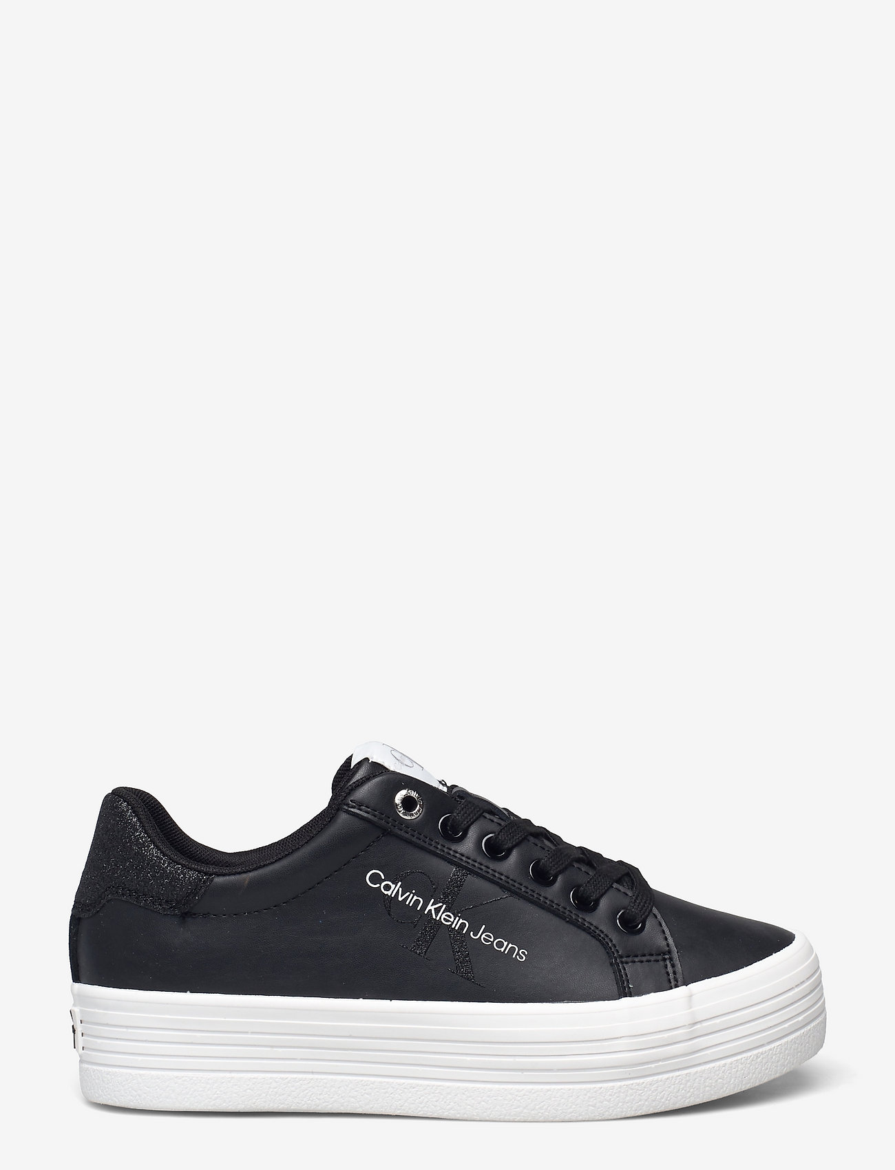 Calvin Klein - VULCANIZED FLATFORM SNEAKER MONO - black - 1
