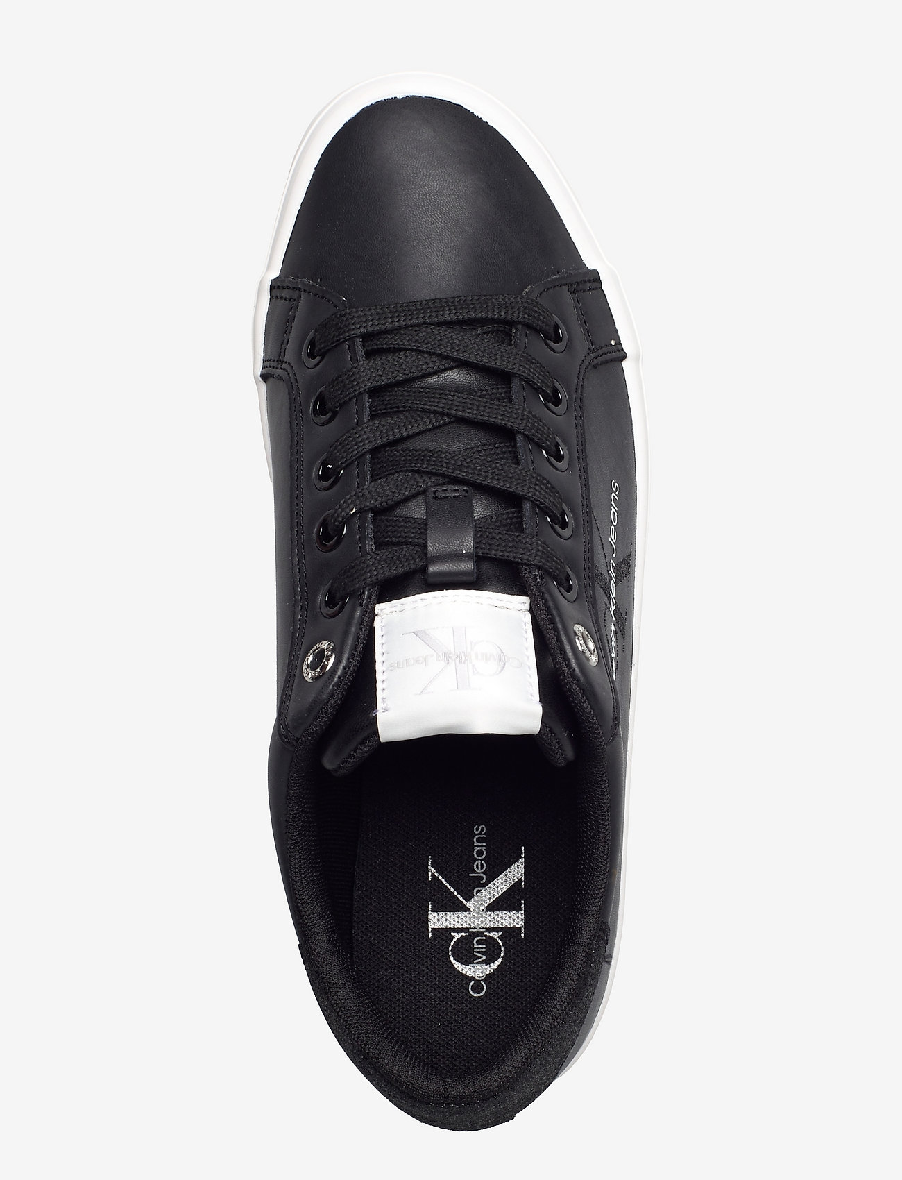 Calvin Klein - VULCANIZED FLATFORM SNEAKER MONO - black - 3