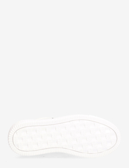 Calvin Klein - CHUNKY CUPSOLE MONO LTH WN - niedrige sneakers - bright white/exotic mint - 4