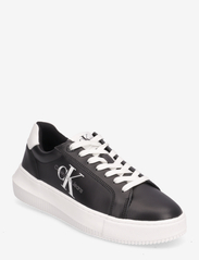 Calvin Klein - CHUNKY CUPSOLE MONO LTH WN - low top sneakers - black - 0